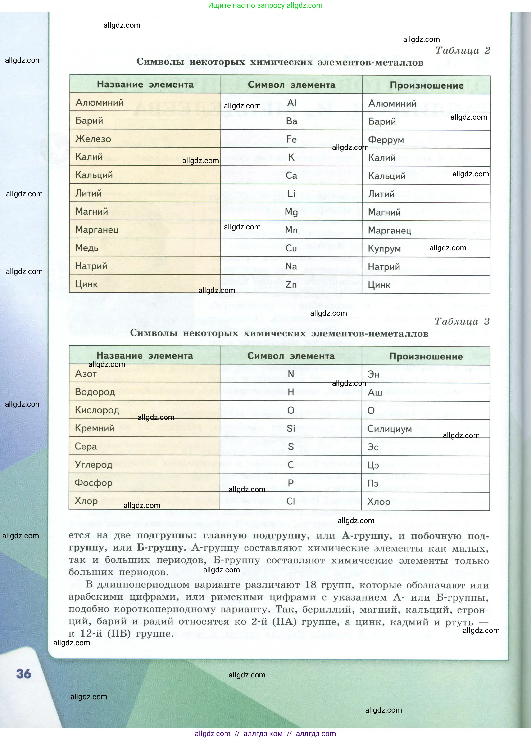 Химия, 8 класс Учебник, авторы: Габриелян Олег Саргисович, Остроумов Игорь Геннадьевич, Сладков Сергей Анатольевич, издательство Просвещение, Москва, 2023, белого цвета, страница 36