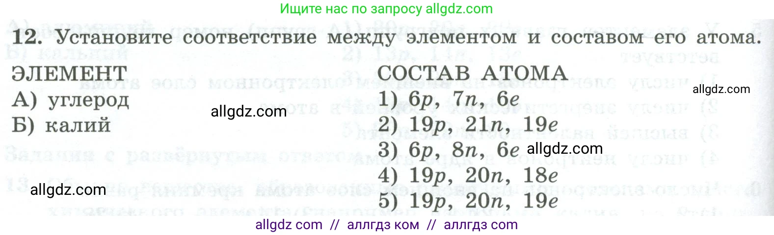 Химия, 8 класс Проверочные и контрольные работы, авторы: Габриелян Олег Саргисович, Лысова Галина Георгиевна, издательство Просвещение, Москва, 2023, белого цвета, страница 106, номер 12, Условие