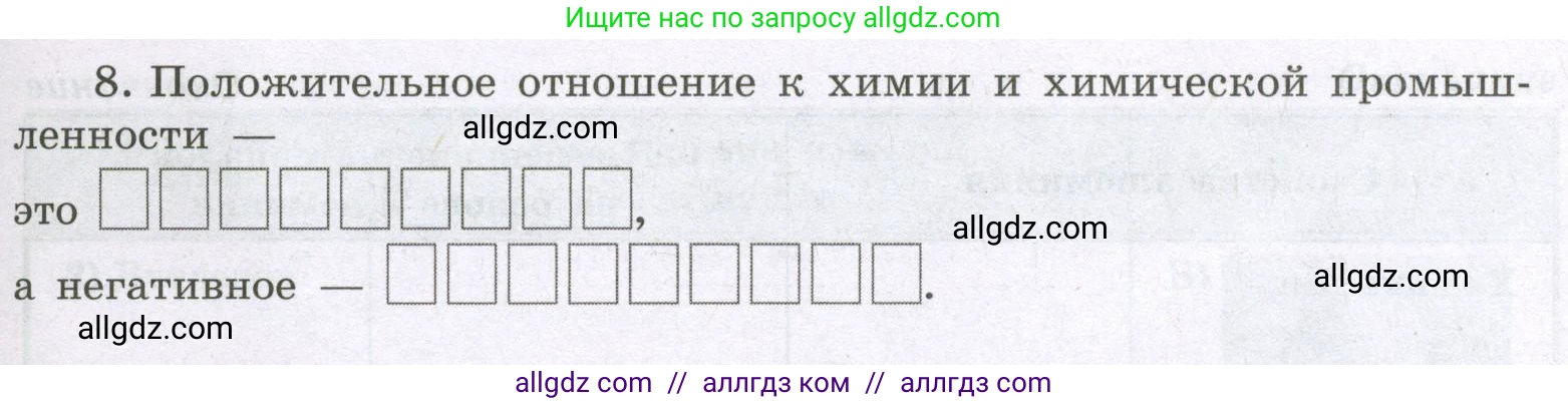 Химия, 8 класс рабочая тетрадь, авторы: Габриелян Олег Саргисович, Сладков Сергей Анатольевич, Остроумов Игорь Геннадьевич, издательство Просвещение, Москва, 2023, белого цвета, страница 7, номер 8, Условие