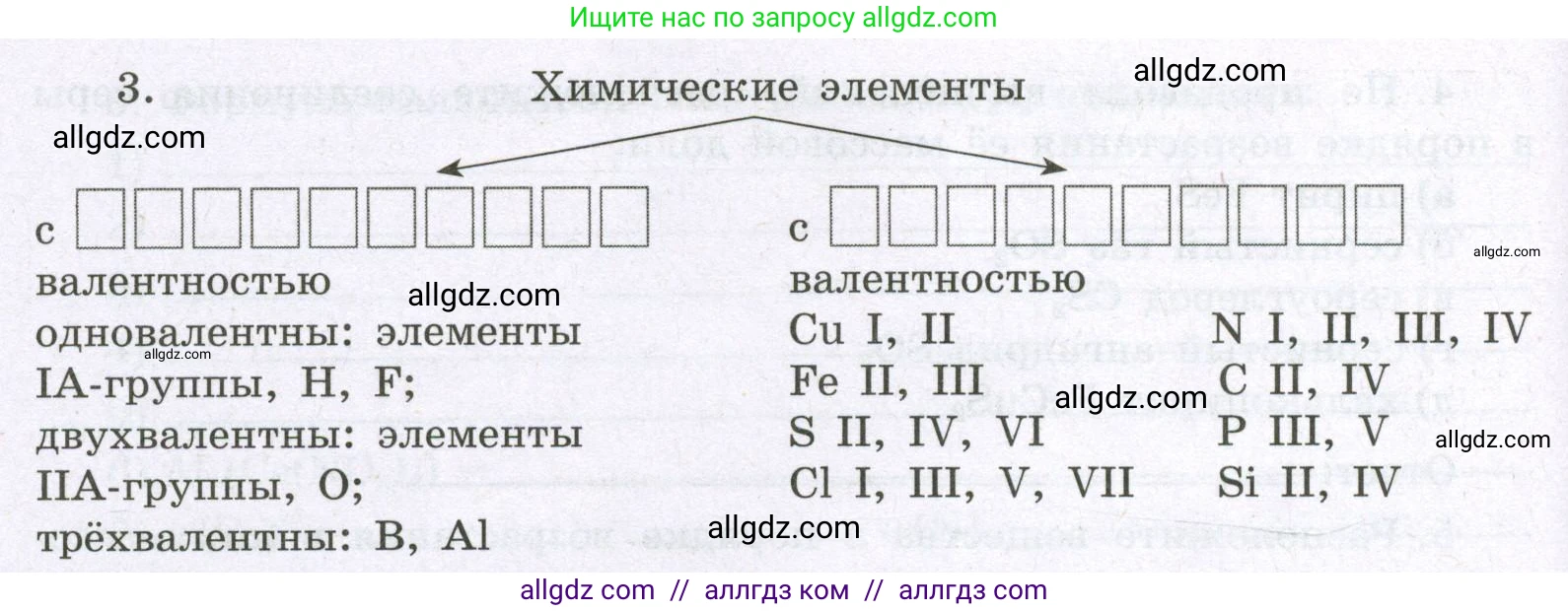 Химия, 8 класс рабочая тетрадь, авторы: Габриелян Олег Саргисович, Сладков Сергей Анатольевич, Остроумов Игорь Геннадьевич, издательство Просвещение, Москва, 2023, белого цвета, страница 34, номер 3, Условие