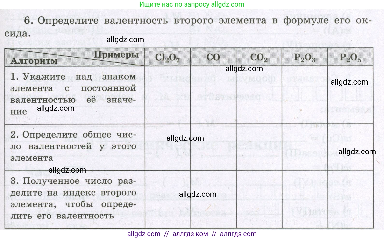 Химия, 8 класс рабочая тетрадь, авторы: Габриелян Олег Саргисович, Сладков Сергей Анатольевич, Остроумов Игорь Геннадьевич, издательство Просвещение, Москва, 2023, белого цвета, страница 35, номер 6, Условие