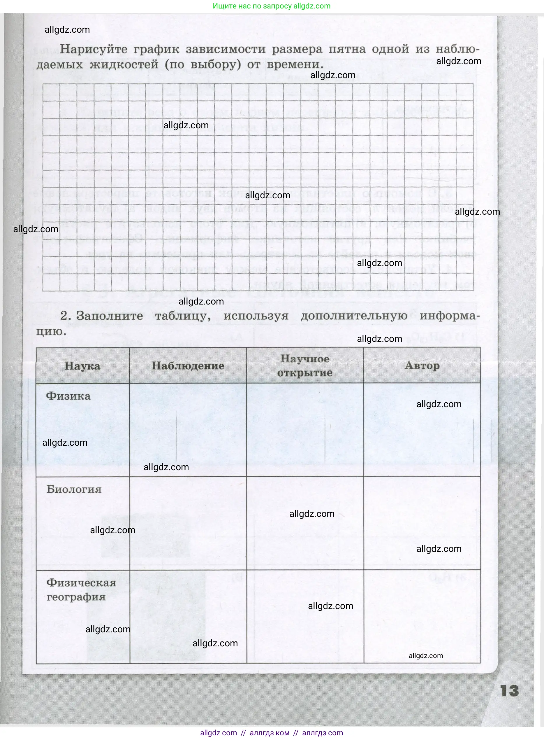 Химия, 8 класс рабочая тетрадь, авторы: Габриелян Олег Саргисович, Сладков Сергей Анатольевич, Остроумов Игорь Геннадьевич, издательство Просвещение, Москва, 2023, белого цвета, страница 13