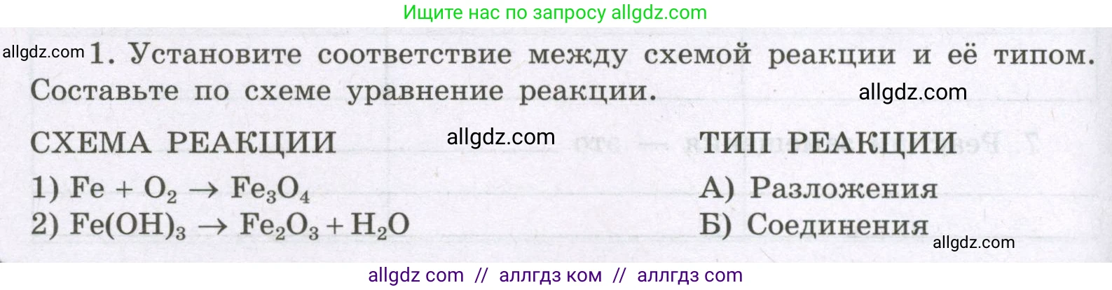 Химия, 8 класс рабочая тетрадь, авторы: Габриелян Олег Саргисович, Сладков Сергей Анатольевич, Остроумов Игорь Геннадьевич, издательство Просвещение, Москва, 2023, белого цвета, страница 46, номер 1, Условие