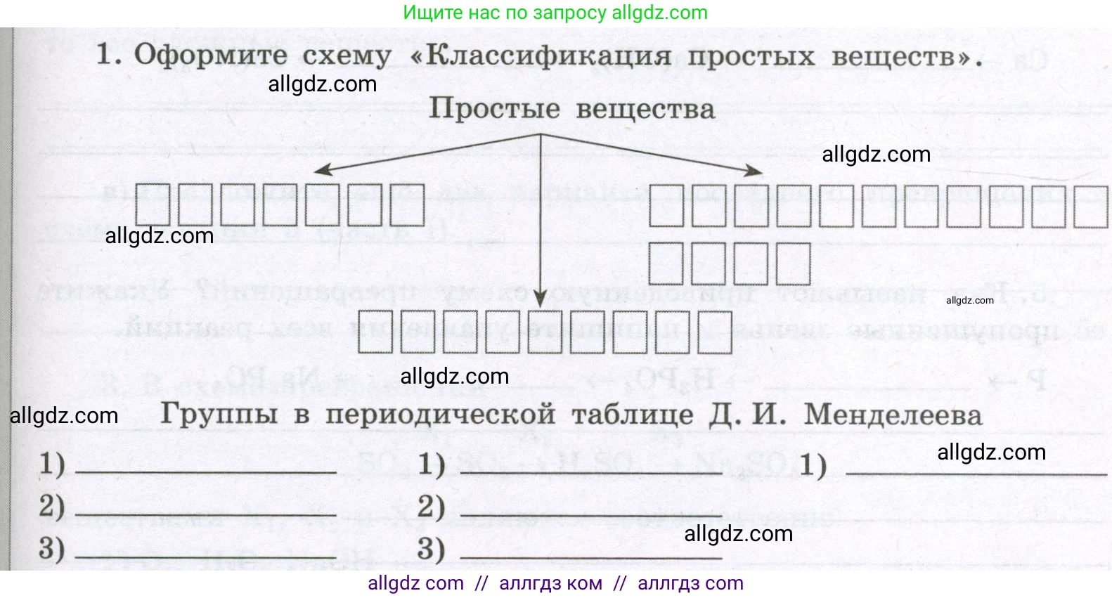 Химия, 8 класс рабочая тетрадь, авторы: Габриелян Олег Саргисович, Сладков Сергей Анатольевич, Остроумов Игорь Геннадьевич, издательство Просвещение, Москва, 2023, белого цвета, страница 105, номер 1, Условие