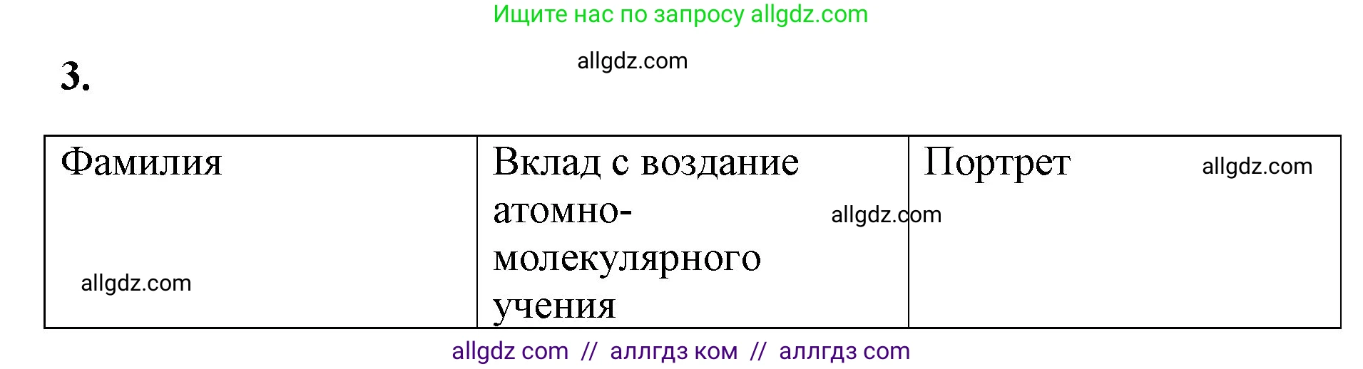 Химия, 8 класс рабочая тетрадь, авторы: Габриелян Олег Саргисович, Сладков Сергей Анатольевич, Остроумов Игорь Геннадьевич, издательство Просвещение, Москва, 2023, белого цвета, страница 25, номер 3, Решение