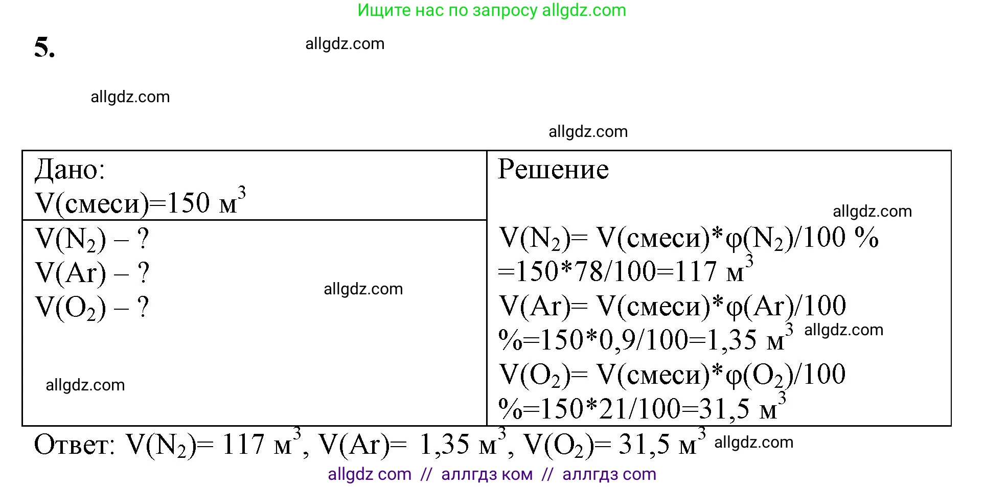 Химия, 8 класс рабочая тетрадь, авторы: Габриелян Олег Саргисович, Сладков Сергей Анатольевич, Остроумов Игорь Геннадьевич, издательство Просвещение, Москва, 2023, белого цвета, страница 49, номер 5, Решение