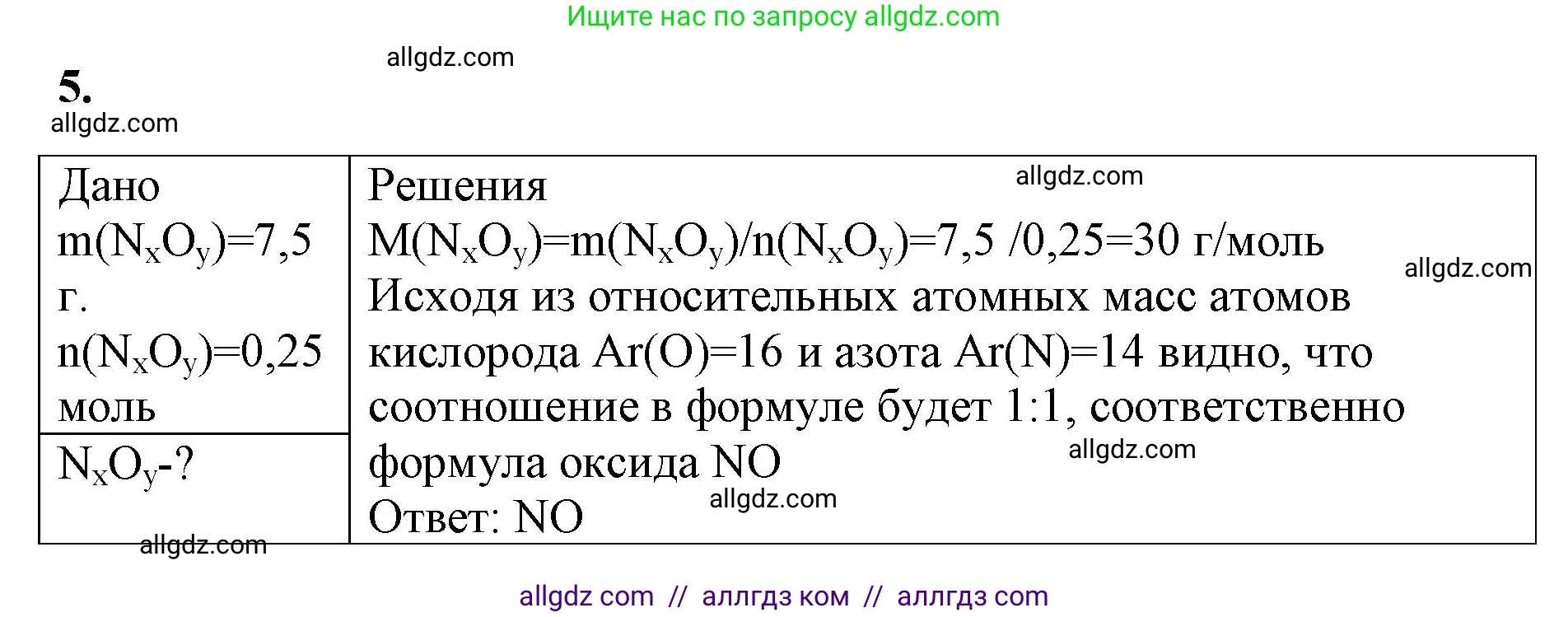 Химия, 8 класс рабочая тетрадь, авторы: Габриелян Олег Саргисович, Сладков Сергей Анатольевич, Остроумов Игорь Геннадьевич, издательство Просвещение, Москва, 2023, белого цвета, страница 72, номер 5, Решение