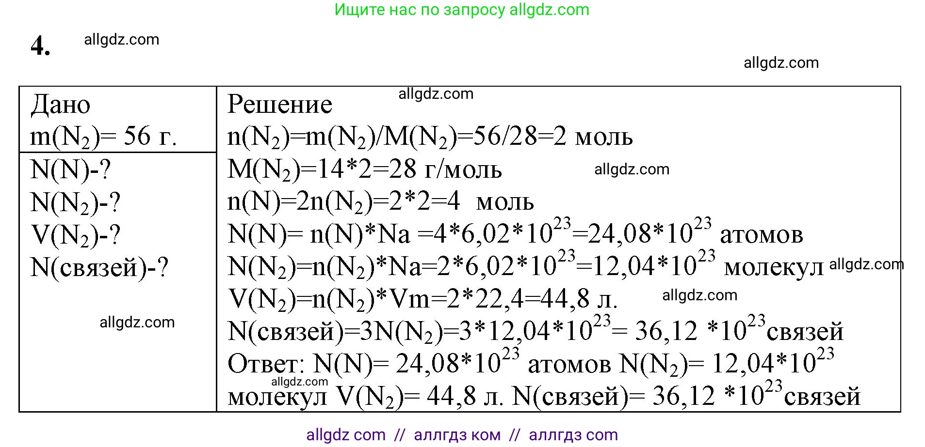 Химия, 8 класс рабочая тетрадь, авторы: Габриелян Олег Саргисович, Сладков Сергей Анатольевич, Остроумов Игорь Геннадьевич, издательство Просвещение, Москва, 2023, белого цвета, страница 133, номер 4, Решение