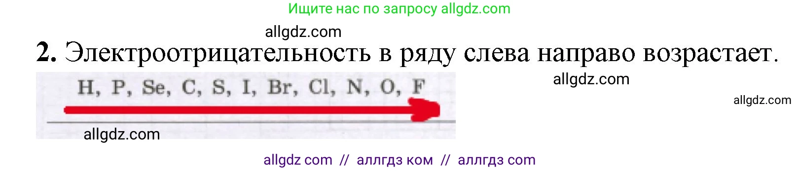 Химия, 8 класс рабочая тетрадь, авторы: Габриелян Олег Саргисович, Сладков Сергей Анатольевич, Остроумов Игорь Геннадьевич, издательство Просвещение, Москва, 2023, белого цвета, страница 134, номер 2, Решение