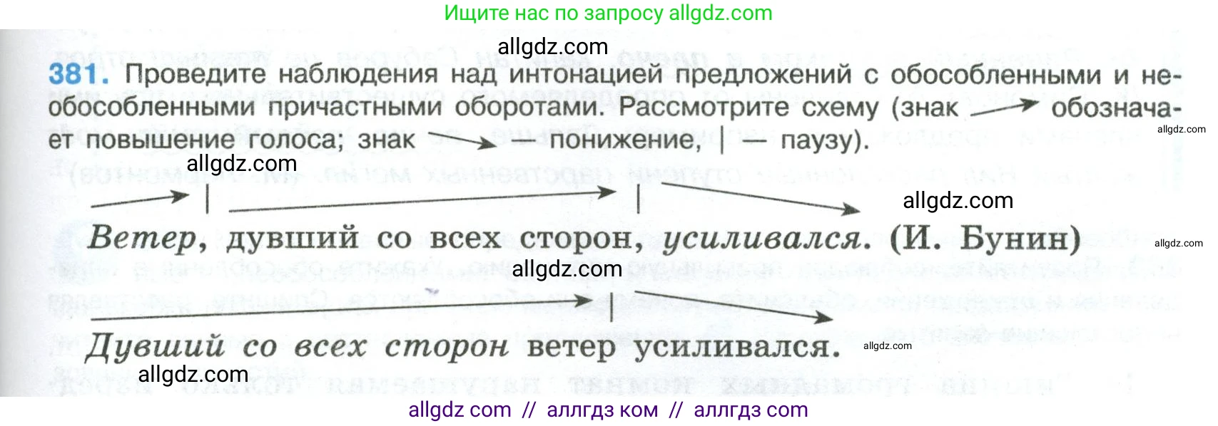 Русский язык, 8 класс Учебник, авторы: Бархударов Степан Григорьевич, Крючков Сергей Ефимович, Максимов Леонард Юрьевич, Чешко Лев Антонович, Николина Наталия Анатольевна, Мишина Клара Ивановна, Текучева Ирина Викторовна, Курцева Зоя Ивановна, Комиссарова Людмила Юрьевна, издательство Просвещение, Москва, 2023, зелёного цвета, страница 195, номер 381, Условие 2023