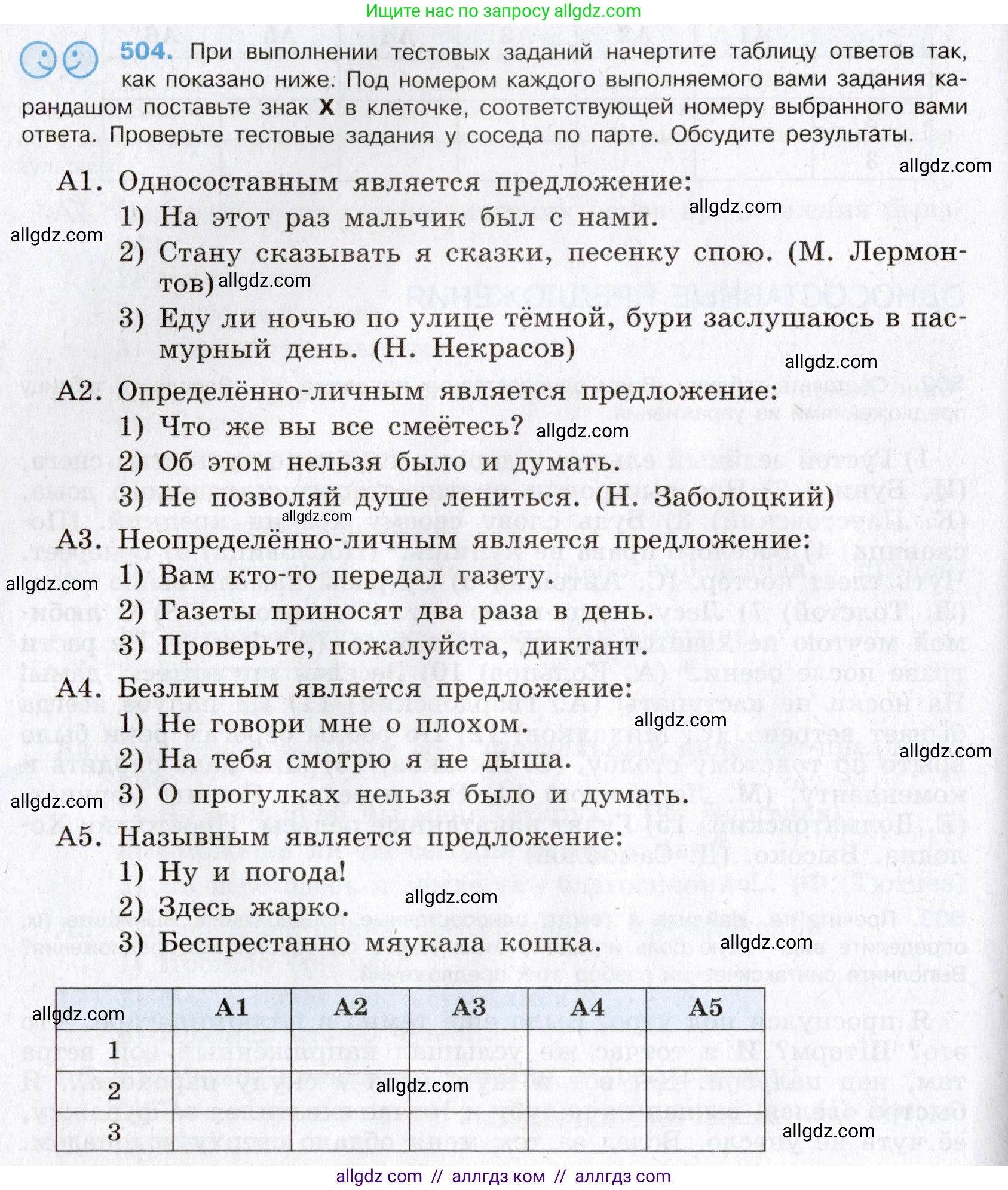 Русский язык, 8 класс Учебник, авторы: Бархударов Степан Григорьевич, Крючков Сергей Ефимович, Максимов Леонард Юрьевич, Чешко Лев Антонович, Николина Наталия Анатольевна, Мишина Клара Ивановна, Текучева Ирина Викторовна, Курцева Зоя Ивановна, Комиссарова Людмила Юрьевна, издательство Просвещение, Москва, 2023, зелёного цвета, страница 254, номер 504, Условие 2019-2022
