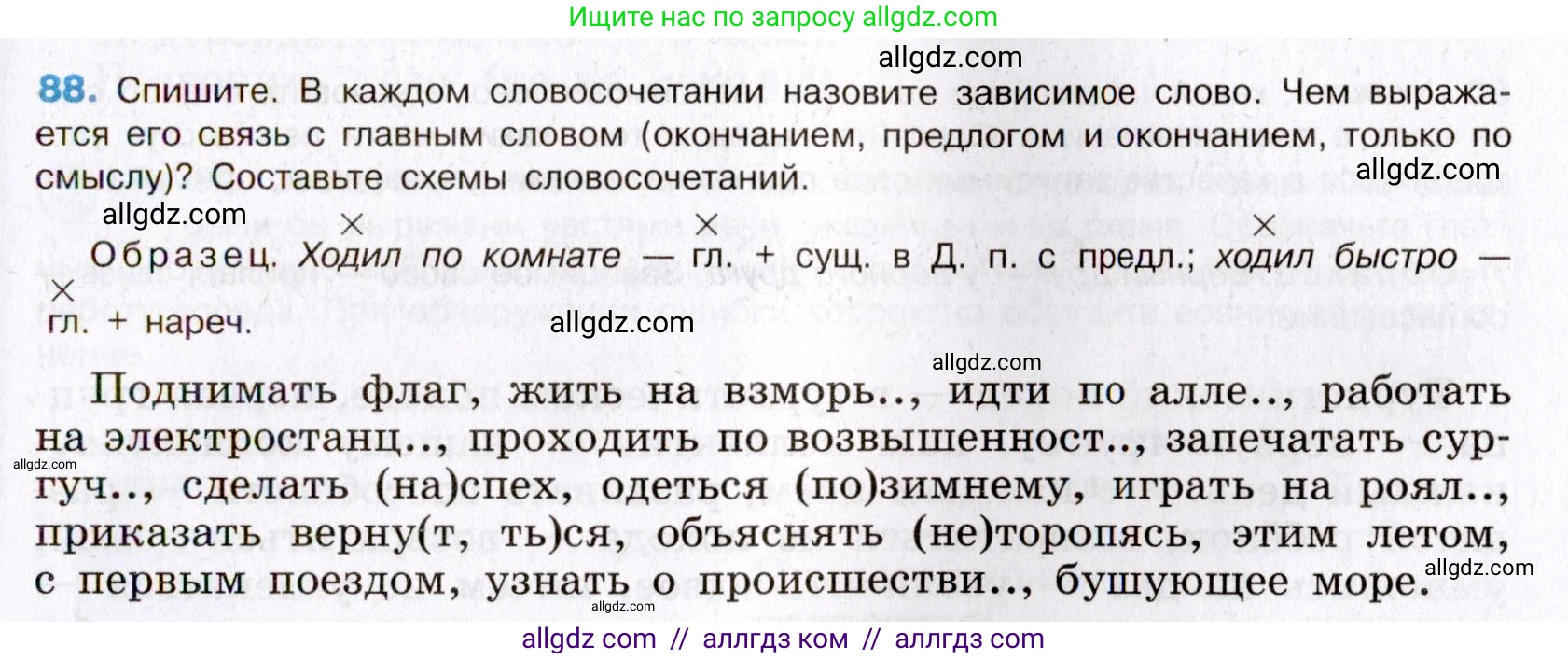 Русский язык, 8 класс Учебник, авторы: Бархударов Степан Григорьевич, Крючков Сергей Ефимович, Максимов Леонард Юрьевич, Чешко Лев Антонович, Николина Наталия Анатольевна, Мишина Клара Ивановна, Текучева Ирина Викторовна, Курцева Зоя Ивановна, Комиссарова Людмила Юрьевна, издательство Просвещение, Москва, 2023, зелёного цвета, страница 47, номер 88, Условие 2019-2022