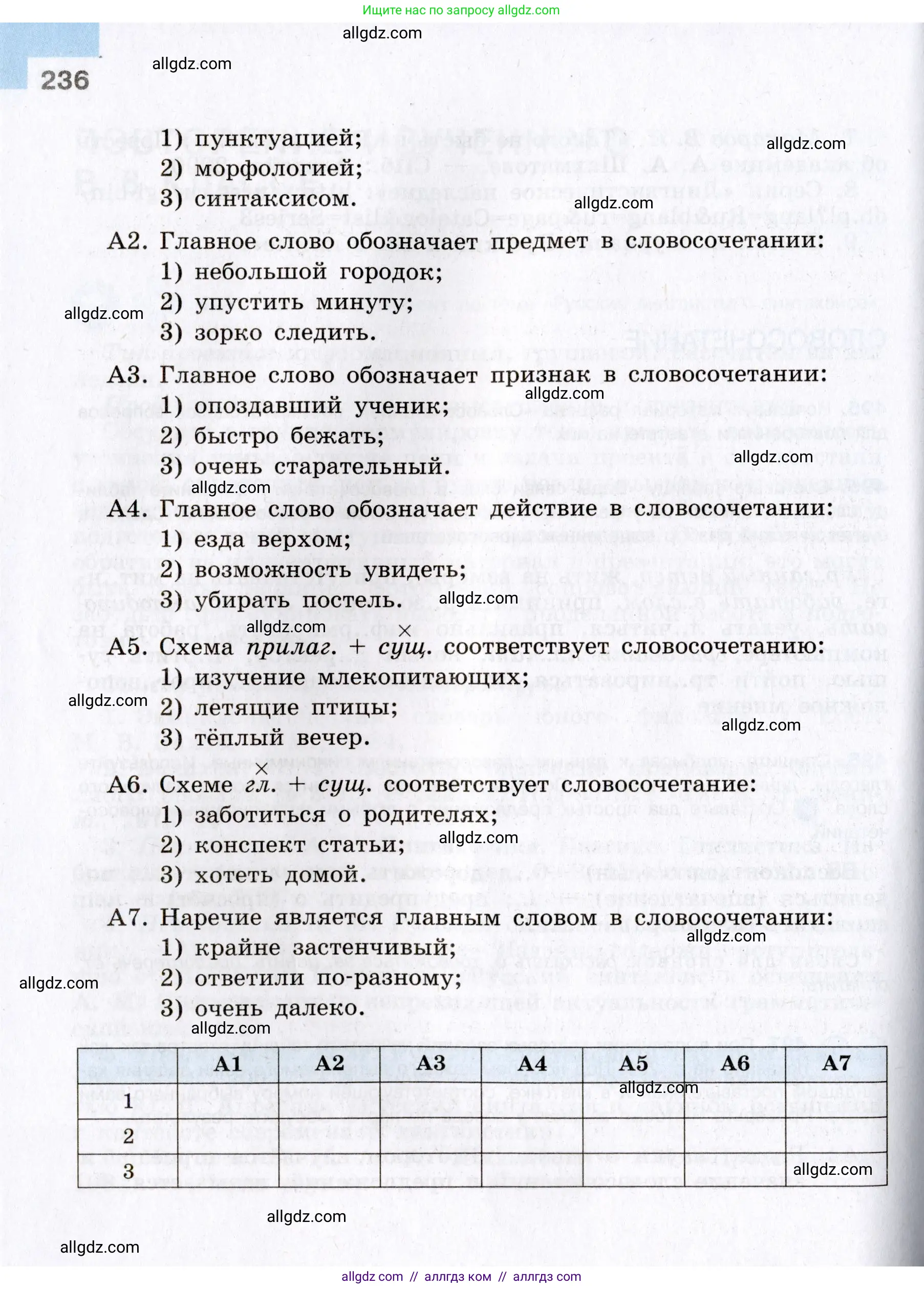 Русский язык, 8 класс Учебник, авторы: Бархударов Степан Григорьевич, Крючков Сергей Ефимович, Максимов Леонард Юрьевич, Чешко Лев Антонович, Николина Наталия Анатольевна, Мишина Клара Ивановна, Текучева Ирина Викторовна, Курцева Зоя Ивановна, Комиссарова Людмила Юрьевна, издательство Просвещение, Москва, 2023, зелёного цвета, страница 236