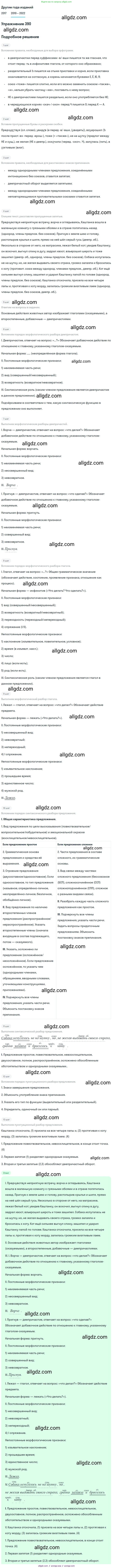 Русский язык, 8 класс Учебник, авторы: Бархударов Степан Григорьевич, Крючков Сергей Ефимович, Максимов Леонард Юрьевич, Чешко Лев Антонович, Николина Наталия Анатольевна, Мишина Клара Ивановна, Текучева Ирина Викторовна, Курцева Зоя Ивановна, Комиссарова Людмила Юрьевна, издательство Просвещение, Москва, 2023, зелёного цвета, страница 199, номер 390, Решение 1 (2019-2023)