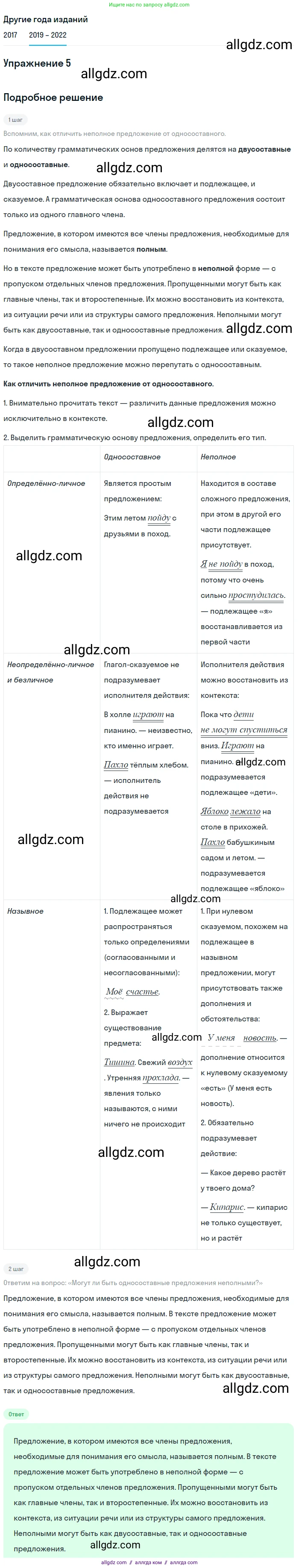 Русский язык, 8 класс Учебник, авторы: Бархударов Степан Григорьевич, Крючков Сергей Ефимович, Максимов Леонард Юрьевич, Чешко Лев Антонович, Николина Наталия Анатольевна, Мишина Клара Ивановна, Текучева Ирина Викторовна, Курцева Зоя Ивановна, Комиссарова Людмила Юрьевна, издательство Просвещение, Москва, 2023, зелёного цвета, страница 127, номер 5, Решение 1 (2019-2023)