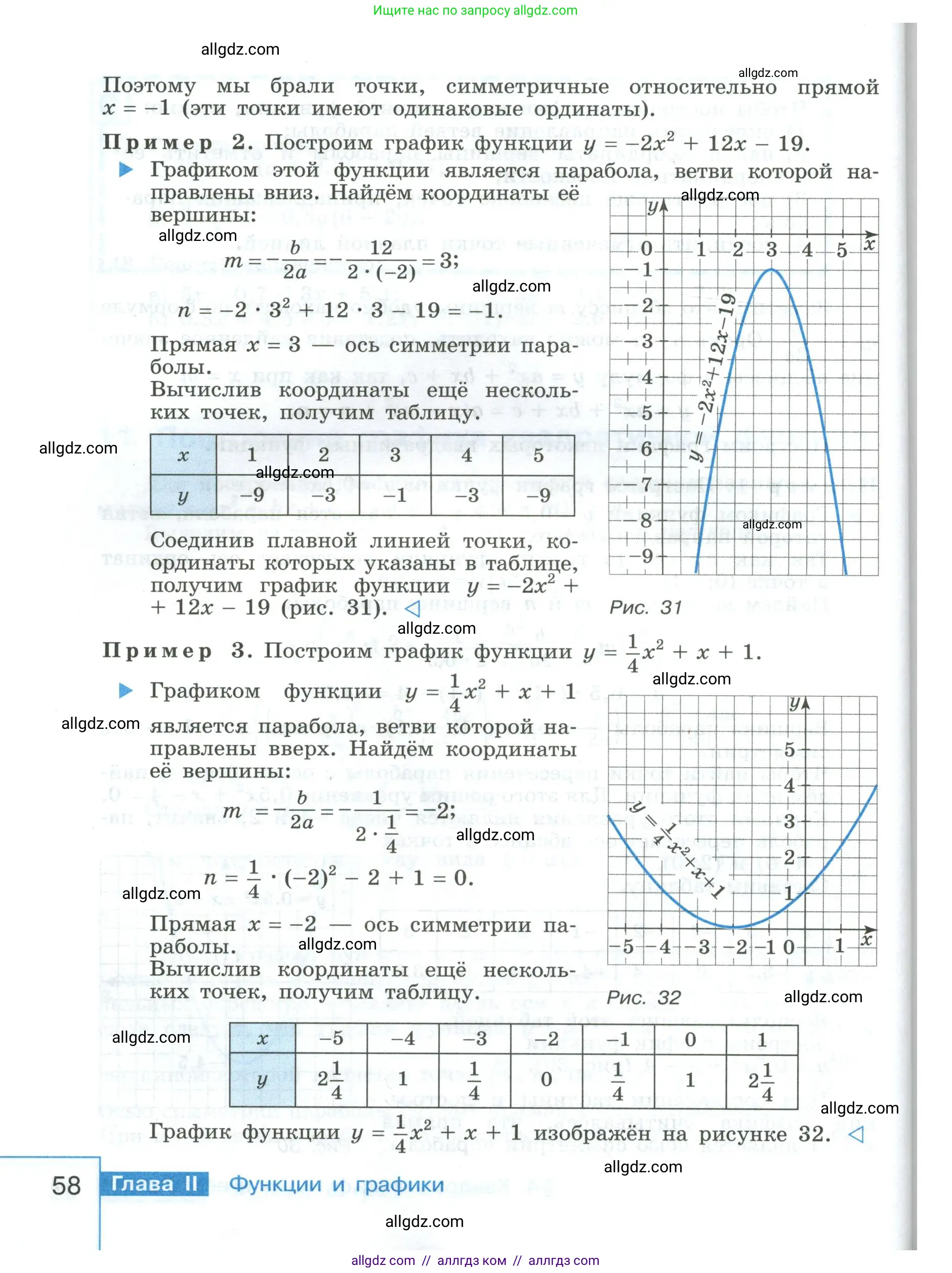 Алгебра, 9 класс Учебник, авторы: Макарычев Юрий Николаевич, Миндюк Нора Григорьевна, Нешков Константин Иванович, Суворова Светлана Борисовна, издательство Просвещение, Москва, 2023, белого цвета, страница 58