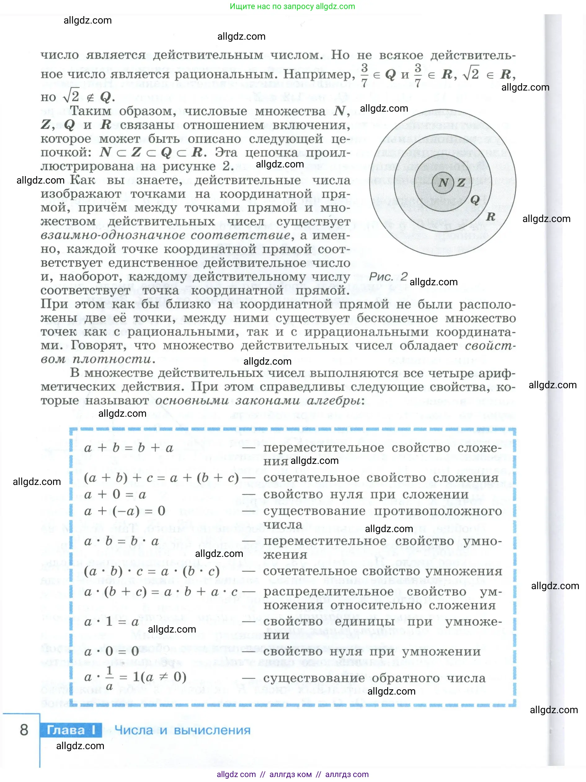 Алгебра, 9 класс Учебник, авторы: Макарычев Юрий Николаевич, Миндюк Нора Григорьевна, Нешков Константин Иванович, Суворова Светлана Борисовна, издательство Просвещение, Москва, 2023, белого цвета, страница 8