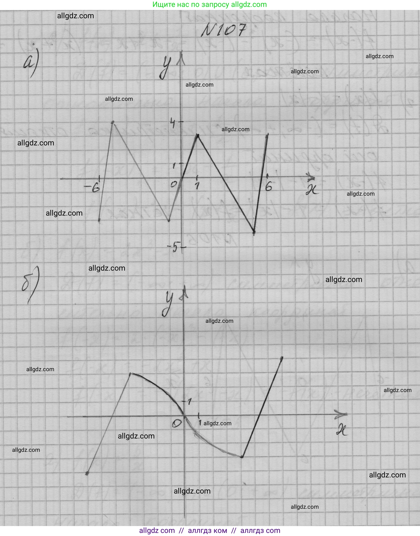 Алгебра, 9 класс Учебник, авторы: Макарычев Юрий Николаевич, Миндюк Нора Григорьевна, Нешков Константин Иванович, Суворова Светлана Борисовна, издательство Просвещение, Москва, 2023, белого цвета, страница 37, номер 107, Решение 1