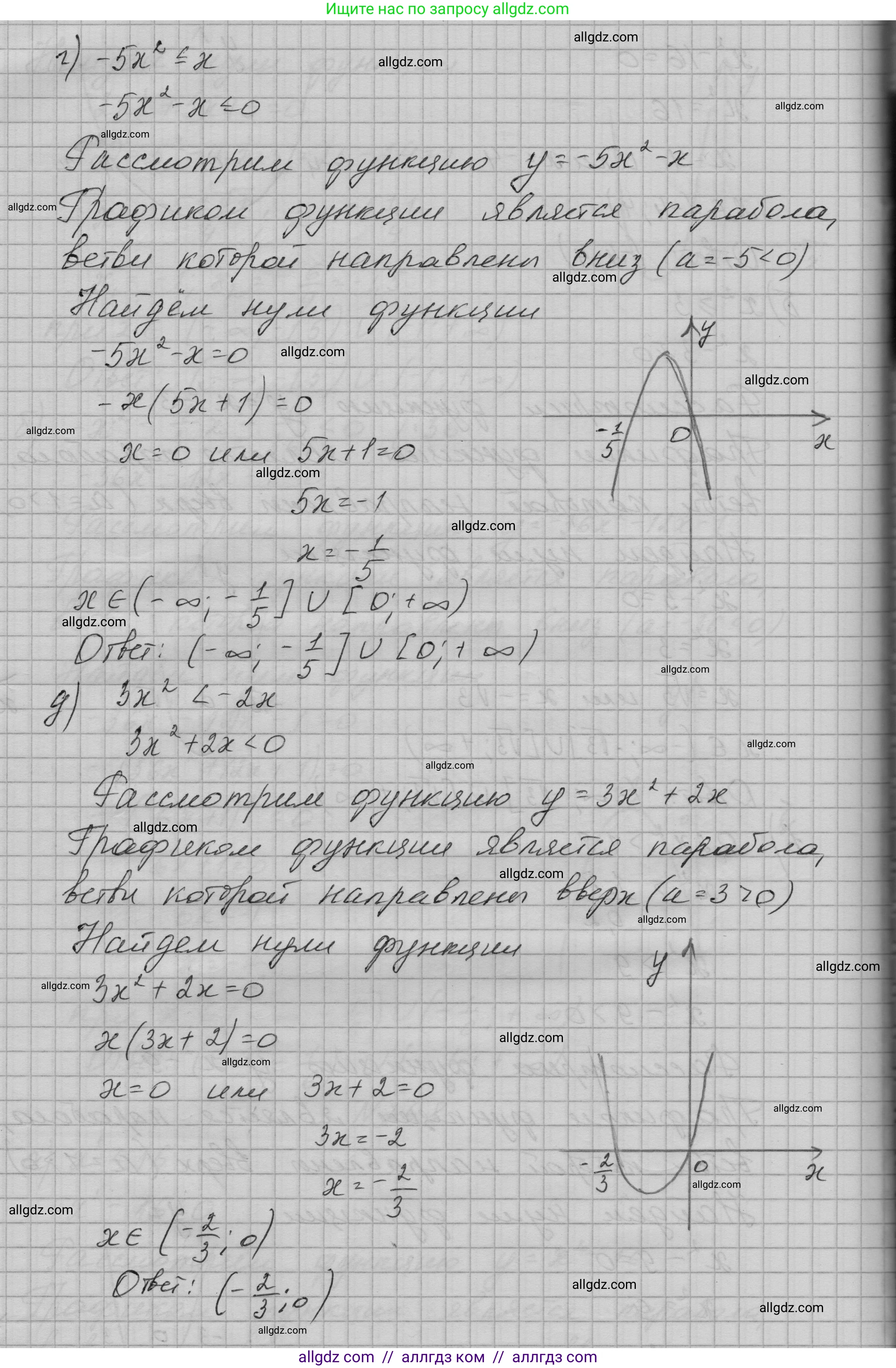 Алгебра, 9 класс Учебник, авторы: Макарычев Юрий Николаевич, Миндюк Нора Григорьевна, Нешков Константин Иванович, Суворова Светлана Борисовна, издательство Просвещение, Москва, 2023, белого цвета, страница 91, номер 268, Решение 1 (продолжение 3)