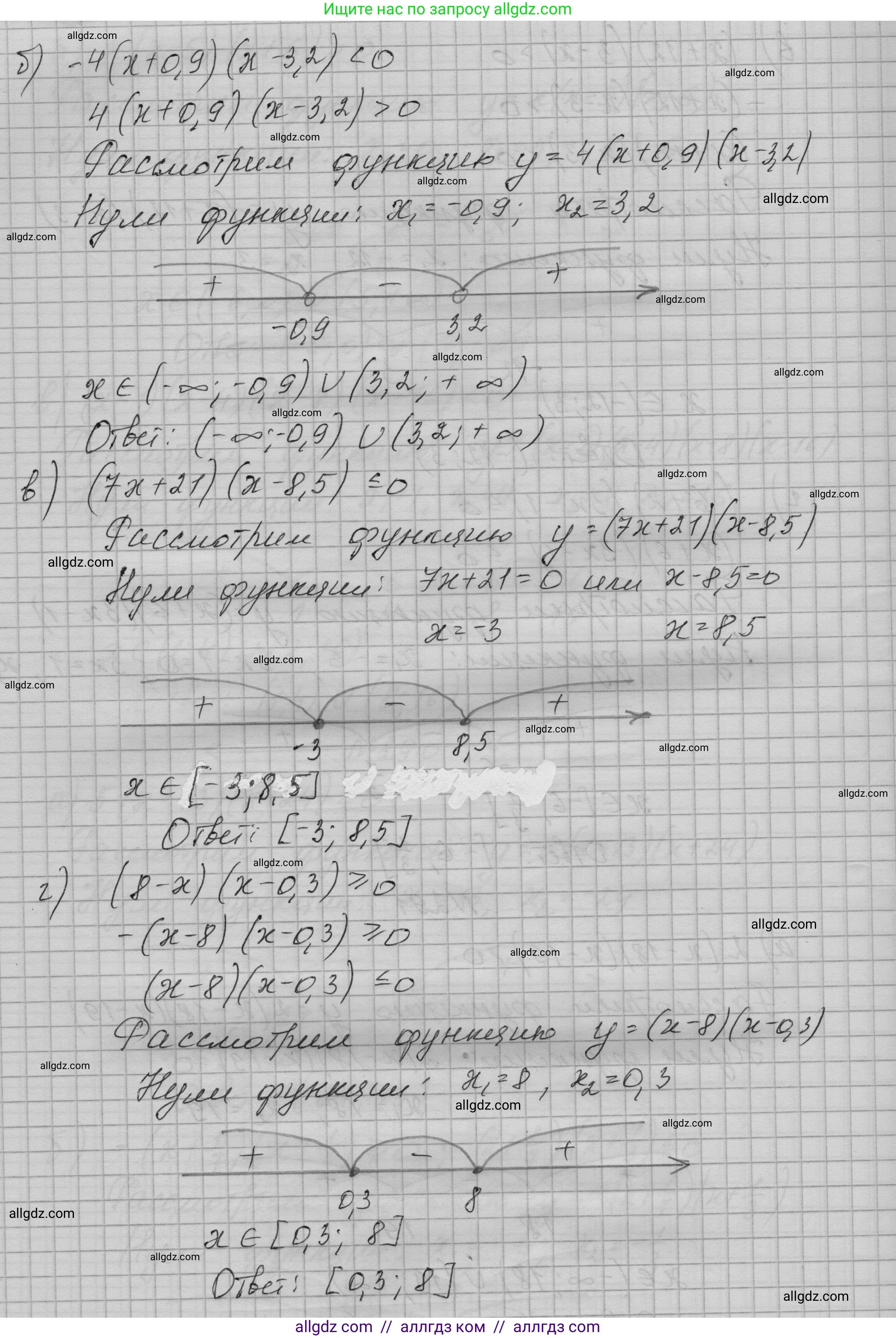 Алгебра, 9 класс Учебник, авторы: Макарычев Юрий Николаевич, Миндюк Нора Григорьевна, Нешков Константин Иванович, Суворова Светлана Борисовна, издательство Просвещение, Москва, 2023, белого цвета, страница 97, номер 291, Решение 1 (продолжение 2)