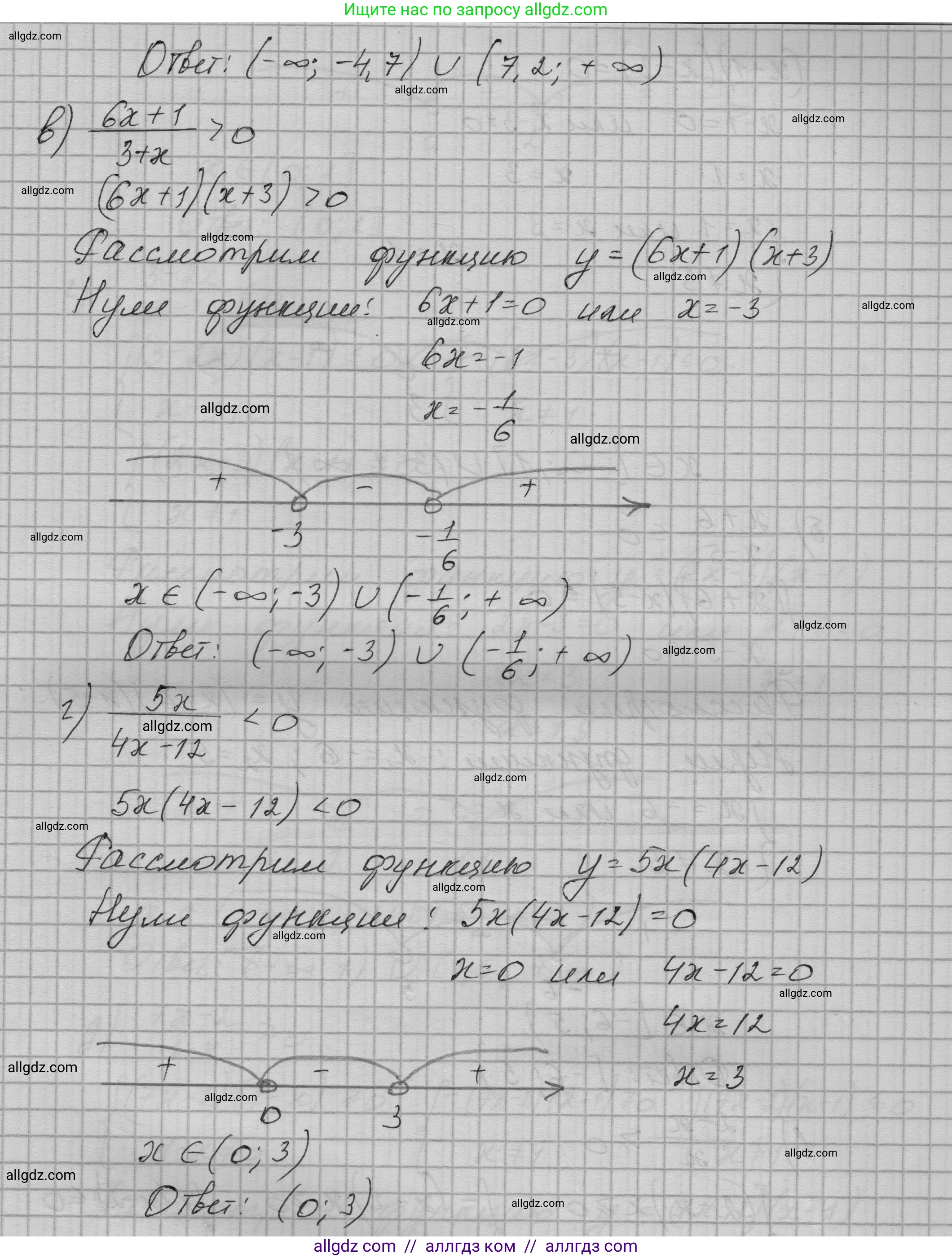 Алгебра, 9 класс Учебник, авторы: Макарычев Юрий Николаевич, Миндюк Нора Григорьевна, Нешков Константин Иванович, Суворова Светлана Борисовна, издательство Просвещение, Москва, 2023, белого цвета, страница 97, номер 295, Решение 1 (продолжение 2)