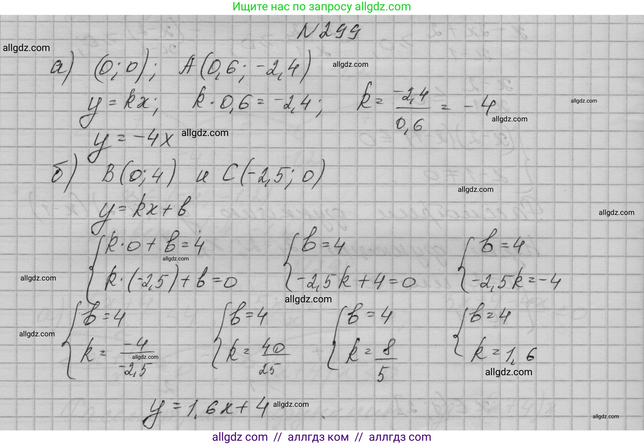 Алгебра, 9 класс Учебник, авторы: Макарычев Юрий Николаевич, Миндюк Нора Григорьевна, Нешков Константин Иванович, Суворова Светлана Борисовна, издательство Просвещение, Москва, 2023, белого цвета, страница 98, номер 299, Решение 1