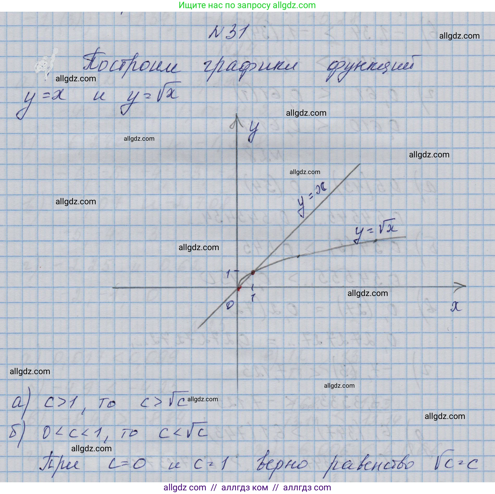 Алгебра, 9 класс Учебник, авторы: Макарычев Юрий Николаевич, Миндюк Нора Григорьевна, Нешков Константин Иванович, Суворова Светлана Борисовна, издательство Просвещение, Москва, 2023, белого цвета, страница 13, номер 31, Решение 1