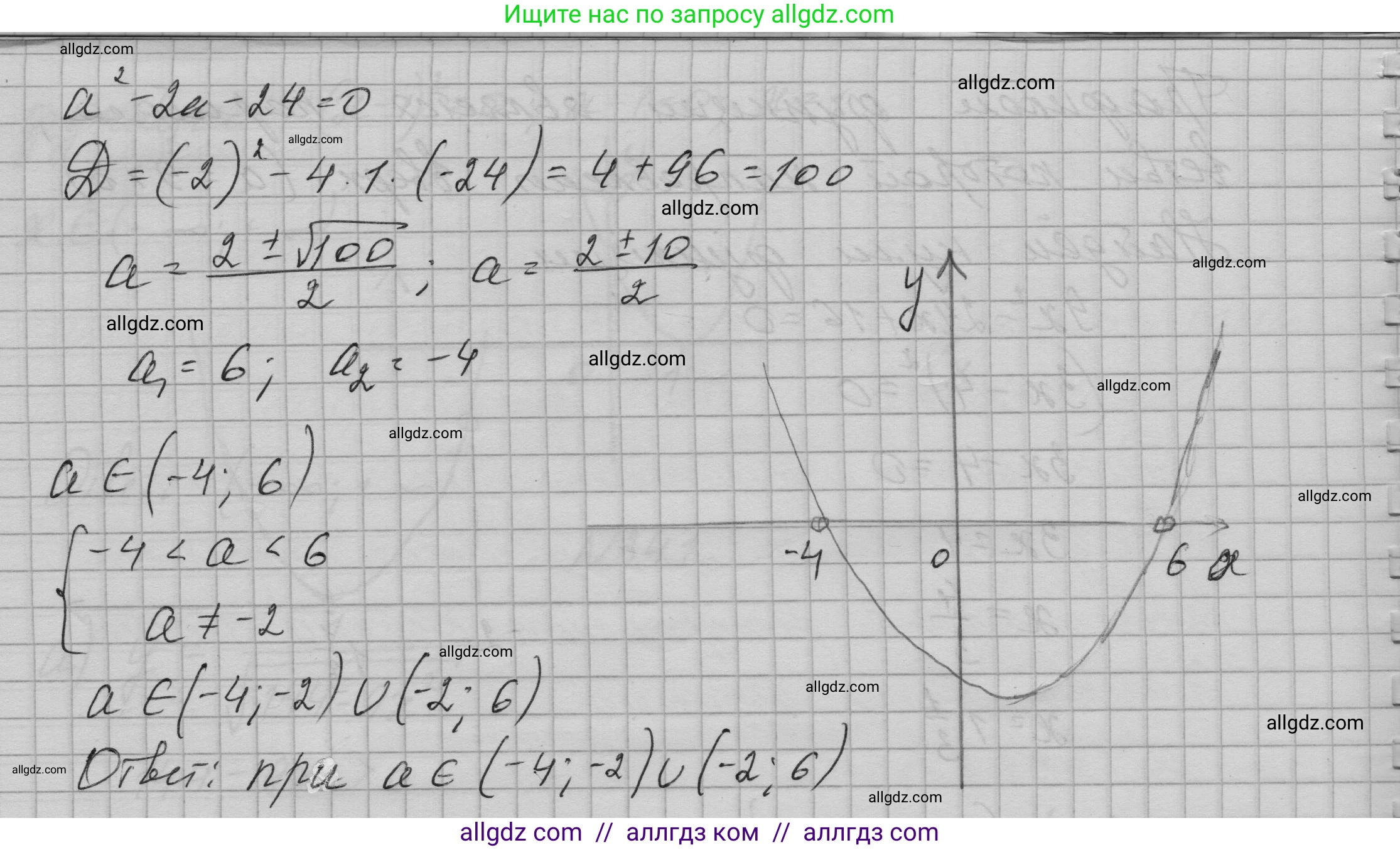 Алгебра, 9 класс Учебник, авторы: Макарычев Юрий Николаевич, Миндюк Нора Григорьевна, Нешков Константин Иванович, Суворова Светлана Борисовна, издательство Просвещение, Москва, 2023, белого цвета, страница 107, номер 342, Решение 1 (продолжение 2)