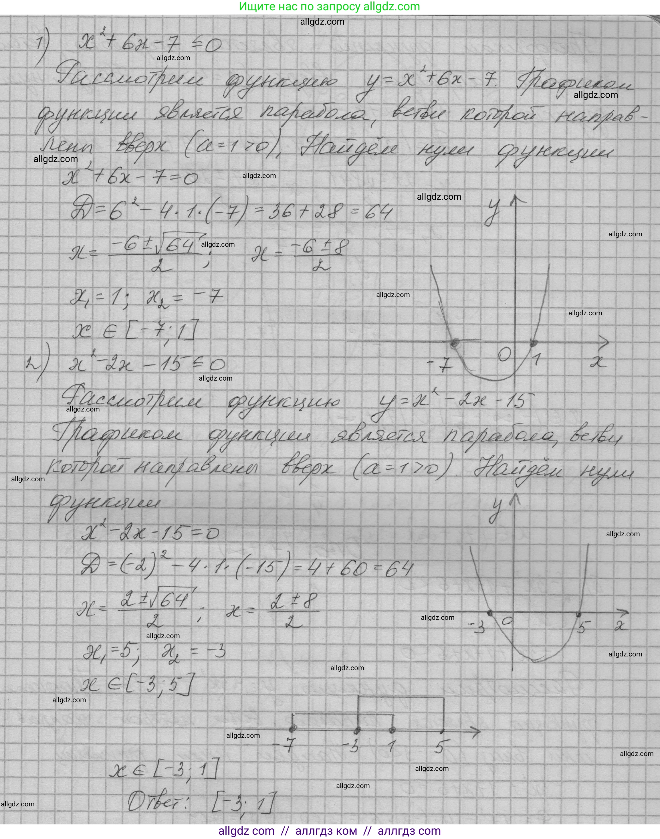 Алгебра, 9 класс Учебник, авторы: Макарычев Юрий Николаевич, Миндюк Нора Григорьевна, Нешков Константин Иванович, Суворова Светлана Борисовна, издательство Просвещение, Москва, 2023, белого цвета, страница 108, номер 346, Решение 1 (продолжение 2)