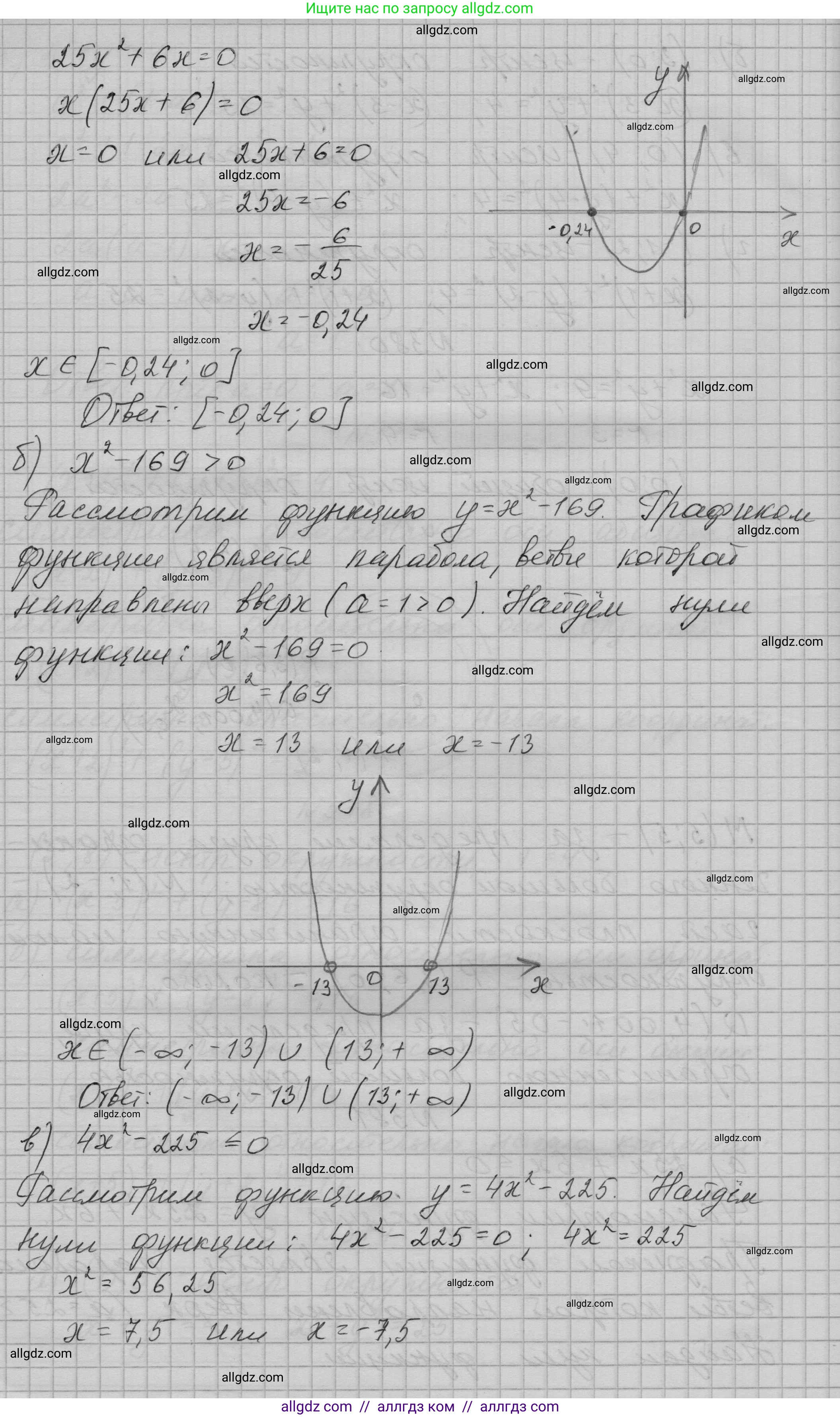 Алгебра, 9 класс Учебник, авторы: Макарычев Юрий Николаевич, Миндюк Нора Григорьевна, Нешков Константин Иванович, Суворова Светлана Борисовна, издательство Просвещение, Москва, 2023, белого цвета, страница 117, номер 381, Решение 1 (продолжение 2)