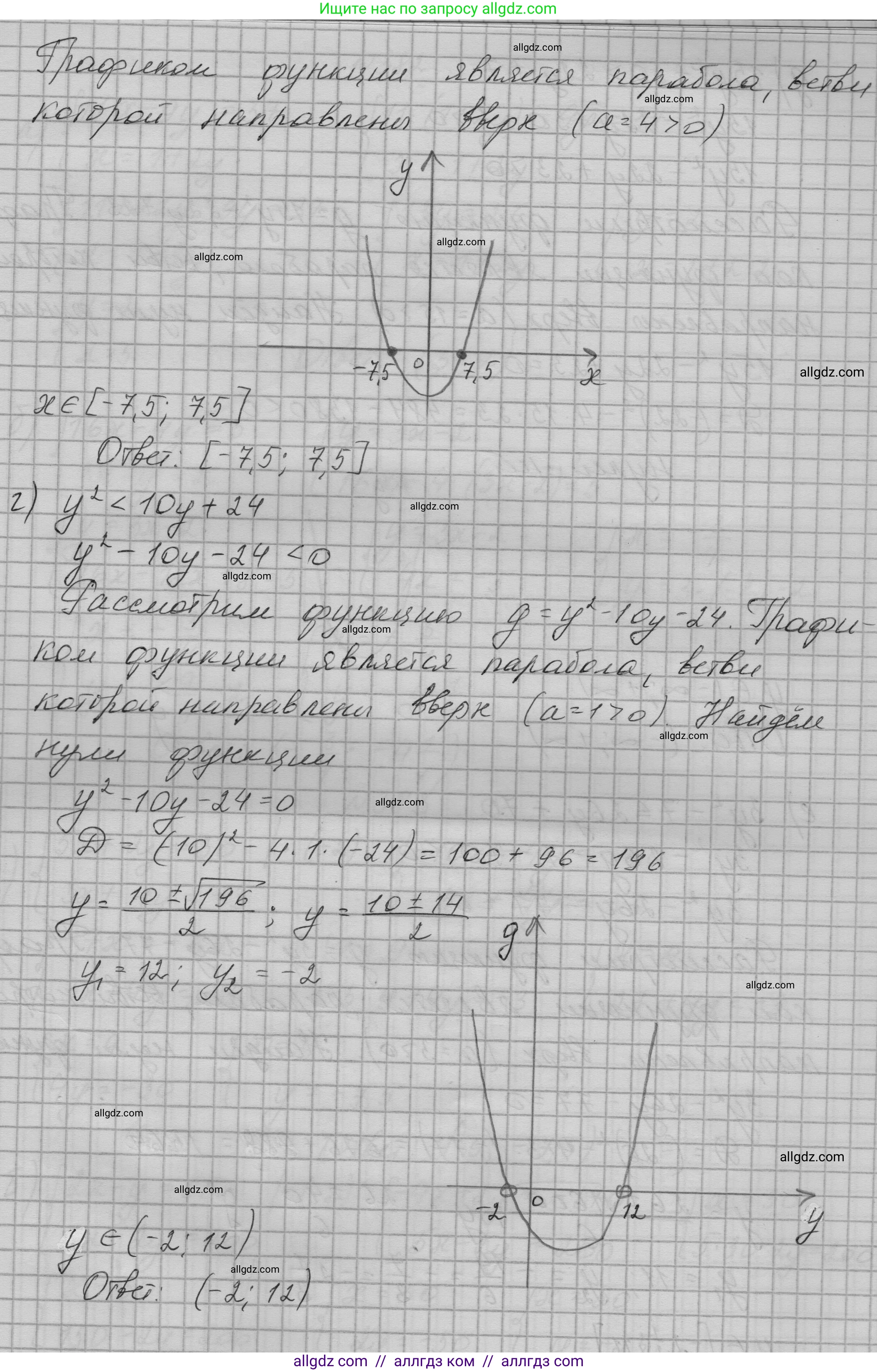 Алгебра, 9 класс Учебник, авторы: Макарычев Юрий Николаевич, Миндюк Нора Григорьевна, Нешков Константин Иванович, Суворова Светлана Борисовна, издательство Просвещение, Москва, 2023, белого цвета, страница 117, номер 381, Решение 1 (продолжение 3)