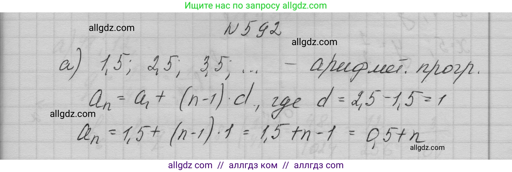 Алгебра, 9 класс Учебник, авторы: Макарычев Юрий Николаевич, Миндюк Нора Григорьевна, Нешков Константин Иванович, Суворова Светлана Борисовна, издательство Просвещение, Москва, 2023, белого цвета, страница 171, номер 592, Решение 1