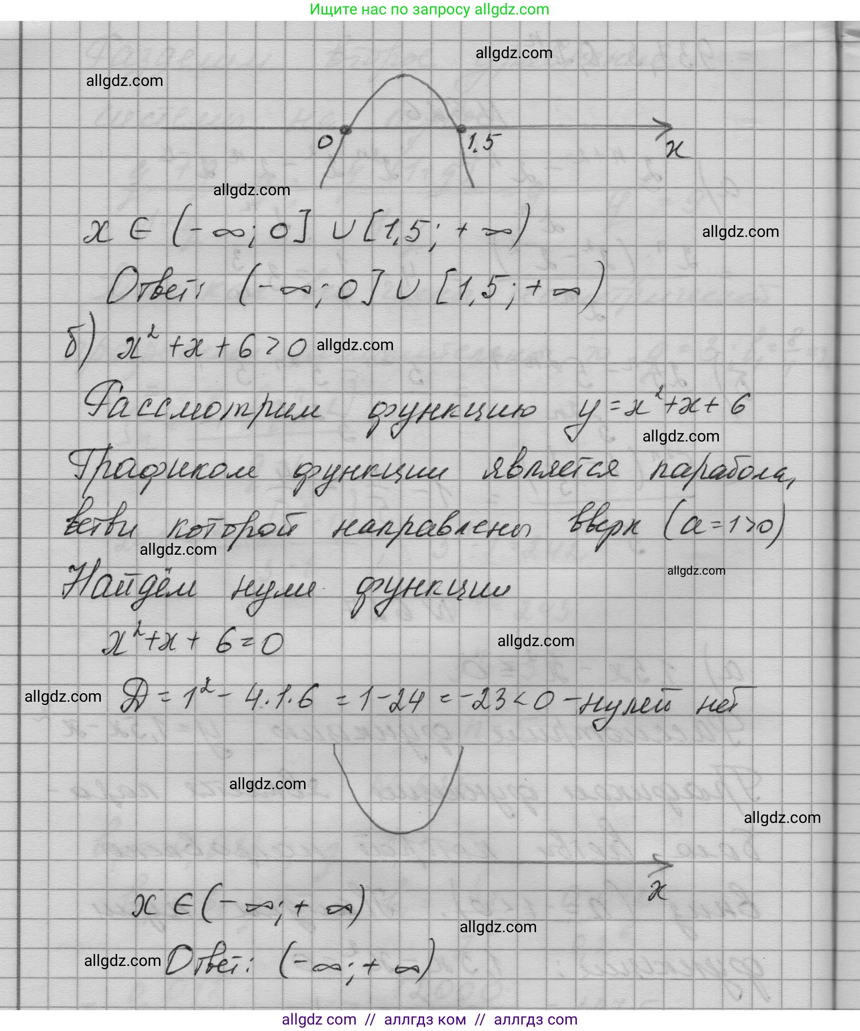 Алгебра, 9 класс Учебник, авторы: Макарычев Юрий Николаевич, Миндюк Нора Григорьевна, Нешков Константин Иванович, Суворова Светлана Борисовна, издательство Просвещение, Москва, 2023, белого цвета, страница 178, номер 627, Решение 1 (продолжение 2)