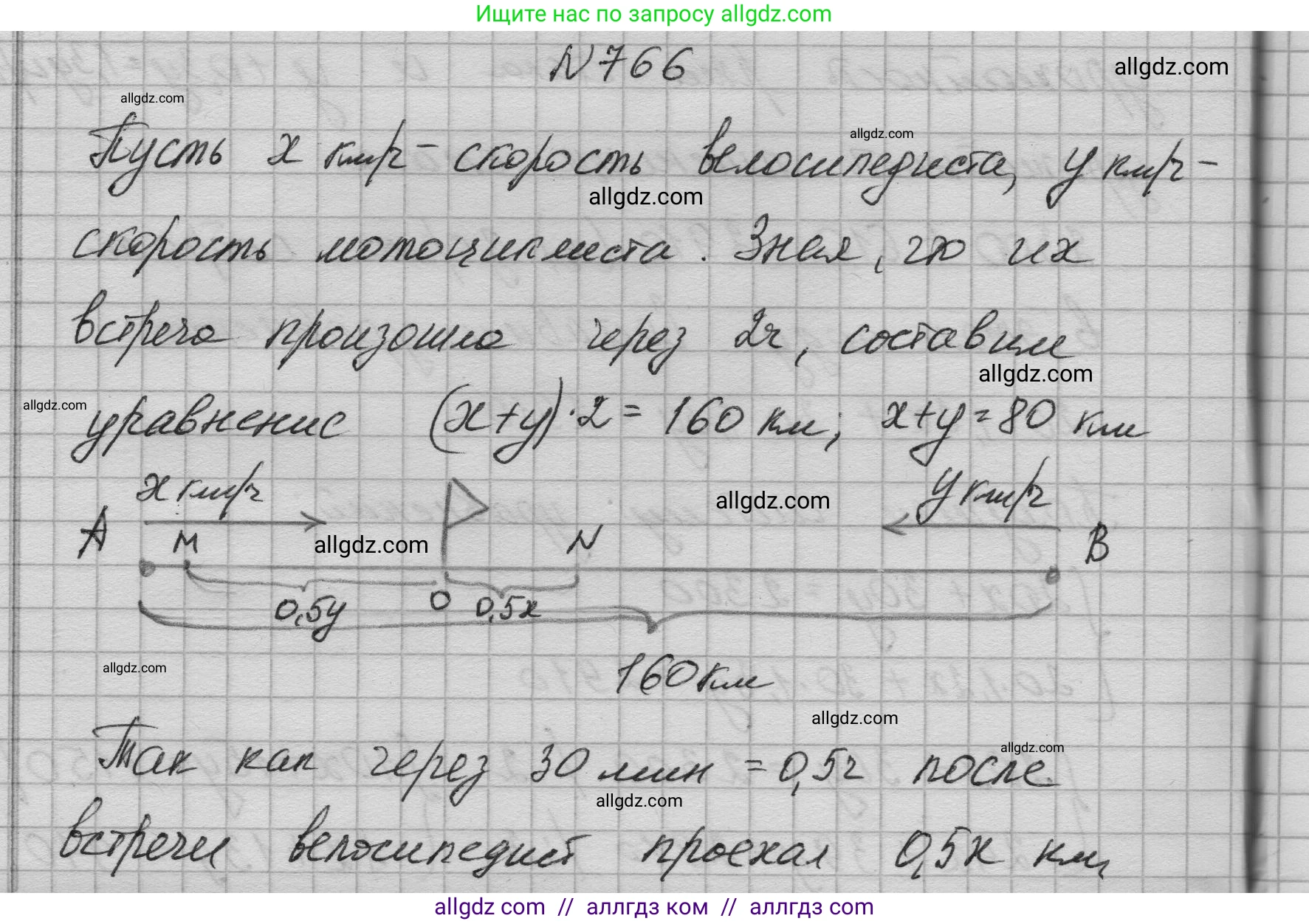 Алгебра, 9 класс Учебник, авторы: Макарычев Юрий Николаевич, Миндюк Нора Григорьевна, Нешков Константин Иванович, Суворова Светлана Борисовна, издательство Просвещение, Москва, 2023, белого цвета, страница 199, номер 766, Решение 1