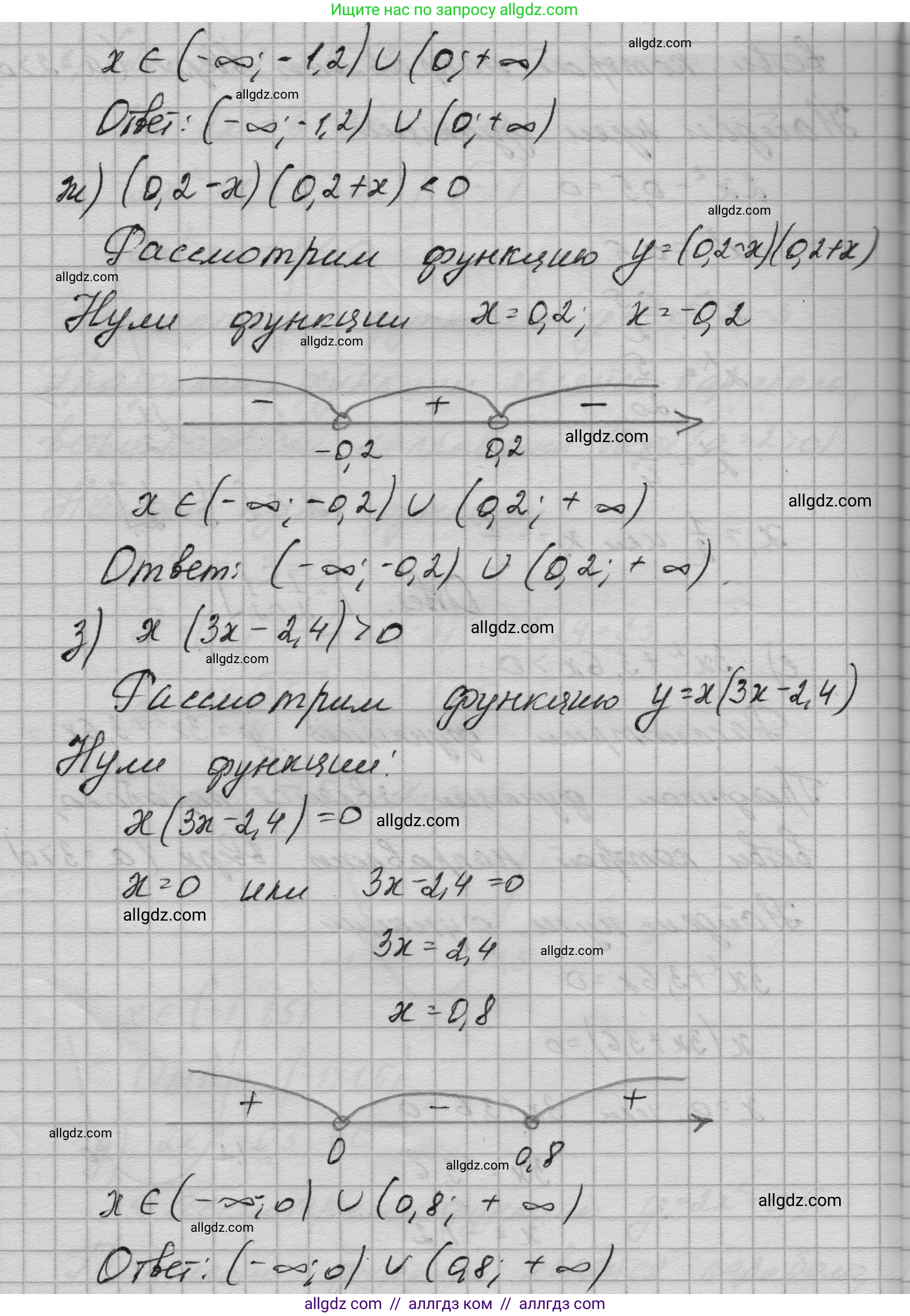 Алгебра, 9 класс Учебник, авторы: Макарычев Юрий Николаевич, Миндюк Нора Григорьевна, Нешков Константин Иванович, Суворова Светлана Борисовна, издательство Просвещение, Москва, 2023, белого цвета, страница 204, номер 809, Решение 1 (продолжение 5)