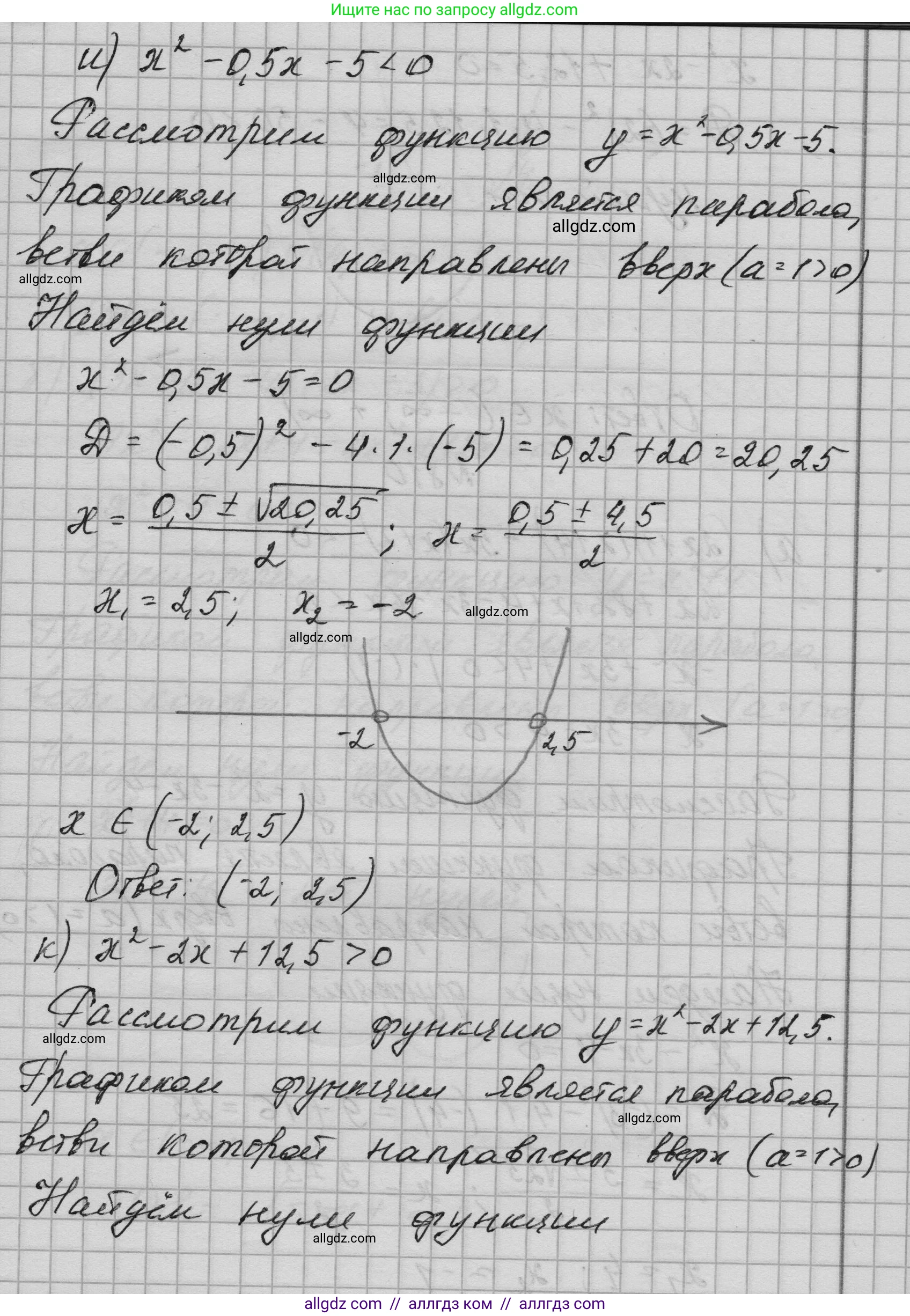 Алгебра, 9 класс Учебник, авторы: Макарычев Юрий Николаевич, Миндюк Нора Григорьевна, Нешков Константин Иванович, Суворова Светлана Борисовна, издательство Просвещение, Москва, 2023, белого цвета, страница 204, номер 809, Решение 1 (продолжение 6)