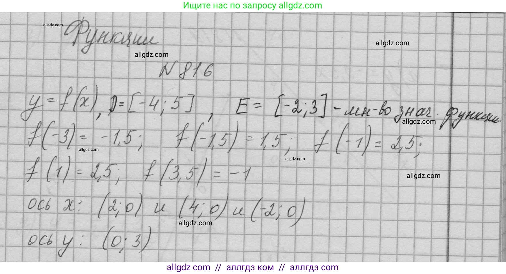 Алгебра, 9 класс Учебник, авторы: Макарычев Юрий Николаевич, Миндюк Нора Григорьевна, Нешков Константин Иванович, Суворова Светлана Борисовна, издательство Просвещение, Москва, 2023, белого цвета, страница 206, номер 816, Решение 1