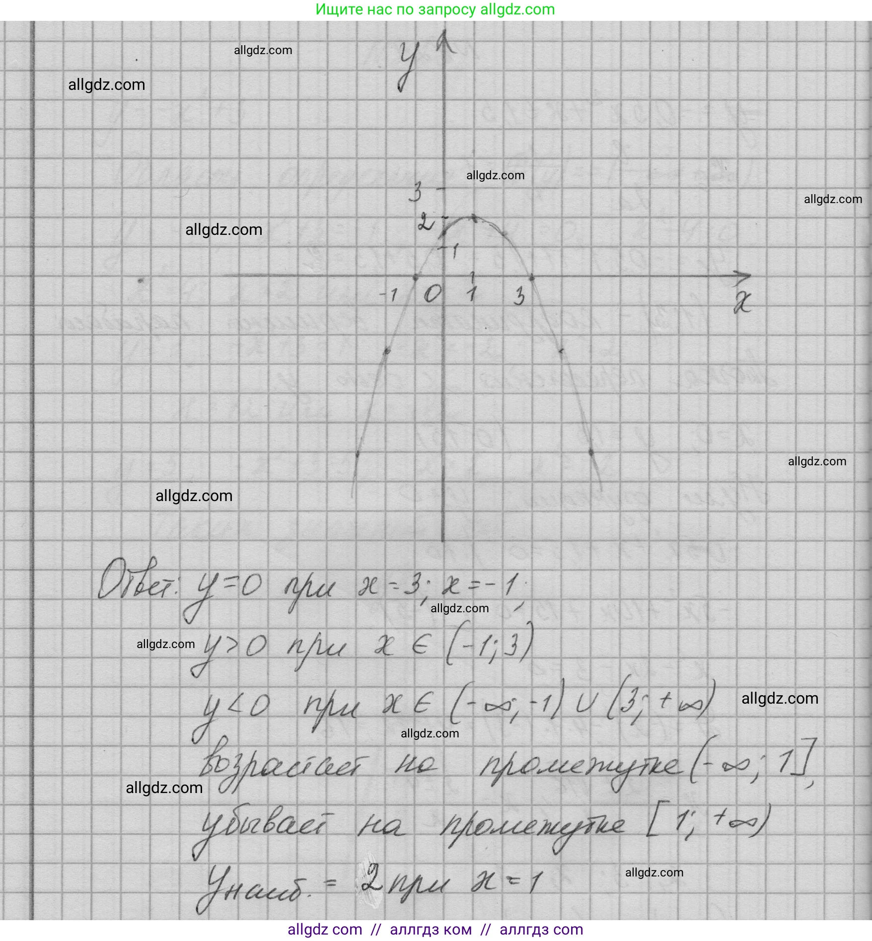 Алгебра, 9 класс Учебник, авторы: Макарычев Юрий Николаевич, Миндюк Нора Григорьевна, Нешков Константин Иванович, Суворова Светлана Борисовна, издательство Просвещение, Москва, 2023, белого цвета, страница 207, номер 824, Решение 1 (продолжение 2)