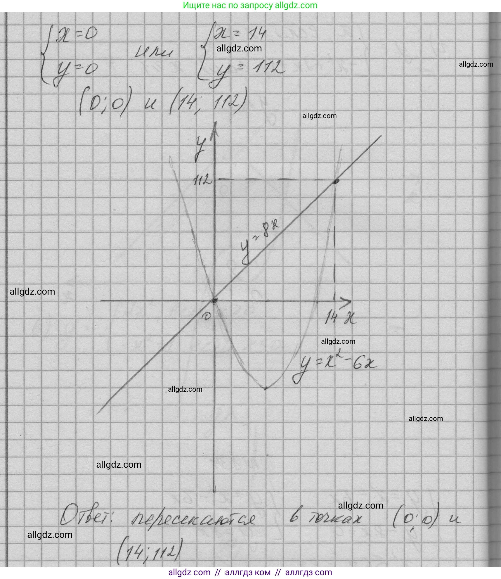 Алгебра, 9 класс Учебник, авторы: Макарычев Юрий Николаевич, Миндюк Нора Григорьевна, Нешков Константин Иванович, Суворова Светлана Борисовна, издательство Просвещение, Москва, 2023, белого цвета, страница 208, номер 834, Решение 1 (продолжение 2)
