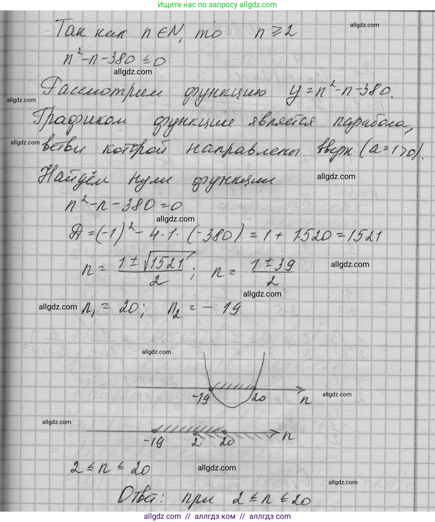 Алгебра, 9 класс Учебник, авторы: Макарычев Юрий Николаевич, Миндюк Нора Григорьевна, Нешков Константин Иванович, Суворова Светлана Борисовна, издательство Просвещение, Москва, 2023, белого цвета, страница 211, номер 866, Решение 1 (продолжение 2)