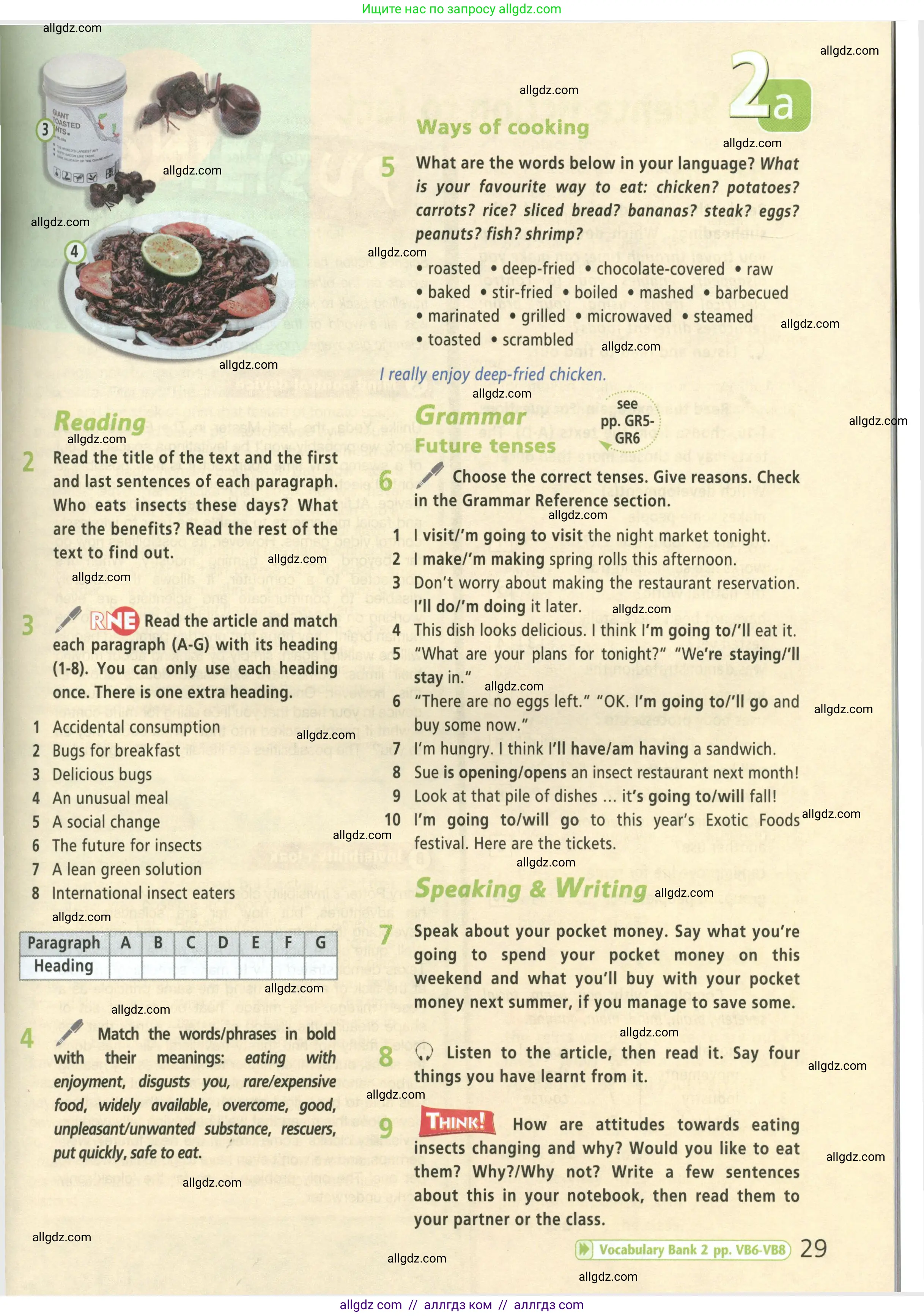 Английский язык (english), 9 класс Учебник (Student's book), авторы: Баранова Ксения Михайловна (Baranova Ksenia), Дули Дженни (Dooley Jenny), Копылова Виктория Викторовна (Kopylova Victoria), Мильруд Радислав Петрович (Millrood Radislav), Эванс Вирджиния (Evans Virginia), издательство Просвещение, Москва, 2023, белого цвета, страница 29