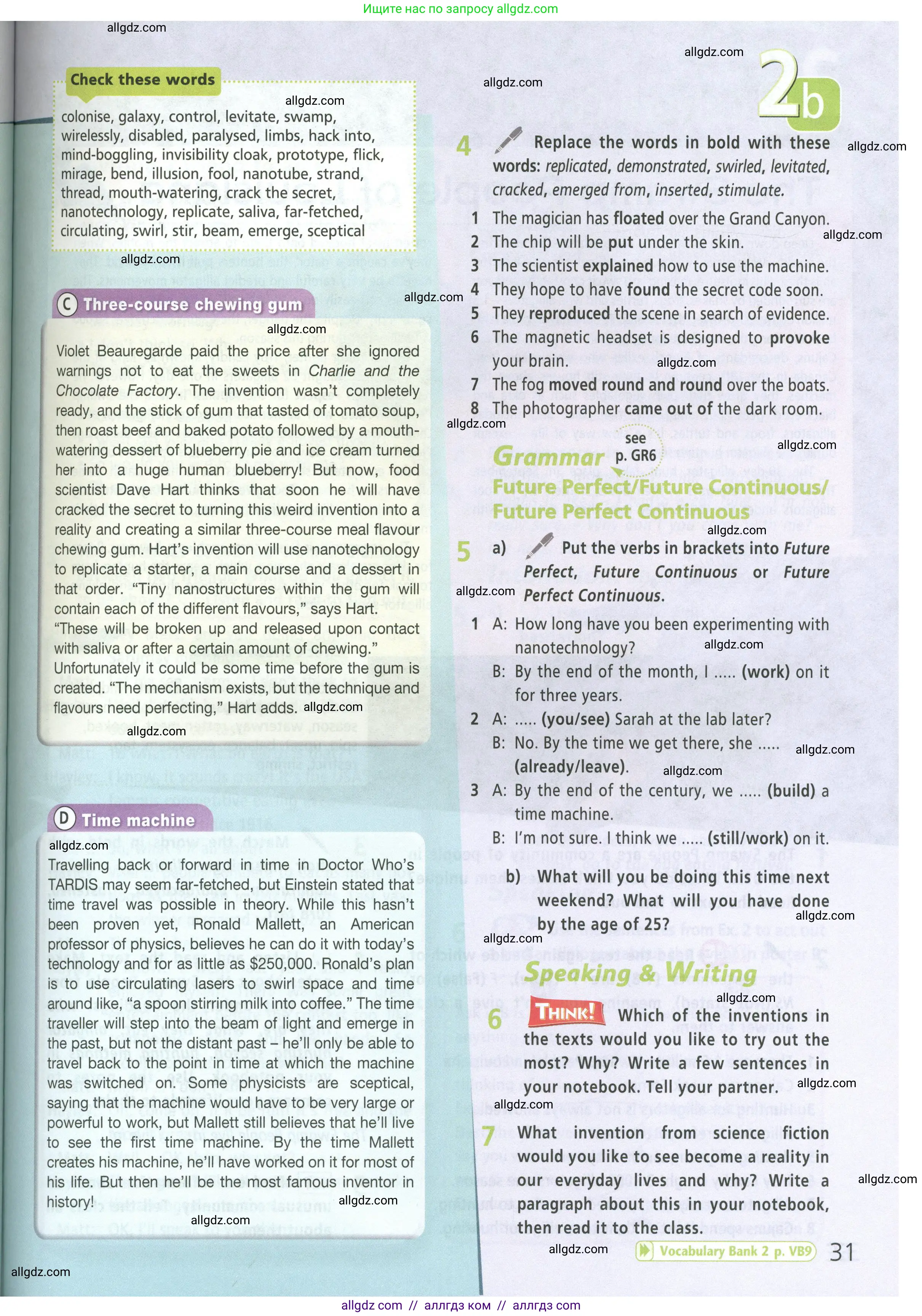 Английский язык (english), 9 класс Учебник (Student's book), авторы: Баранова Ксения Михайловна (Baranova Ksenia), Дули Дженни (Dooley Jenny), Копылова Виктория Викторовна (Kopylova Victoria), Мильруд Радислав Петрович (Millrood Radislav), Эванс Вирджиния (Evans Virginia), издательство Просвещение, Москва, 2023, белого цвета, страница 31