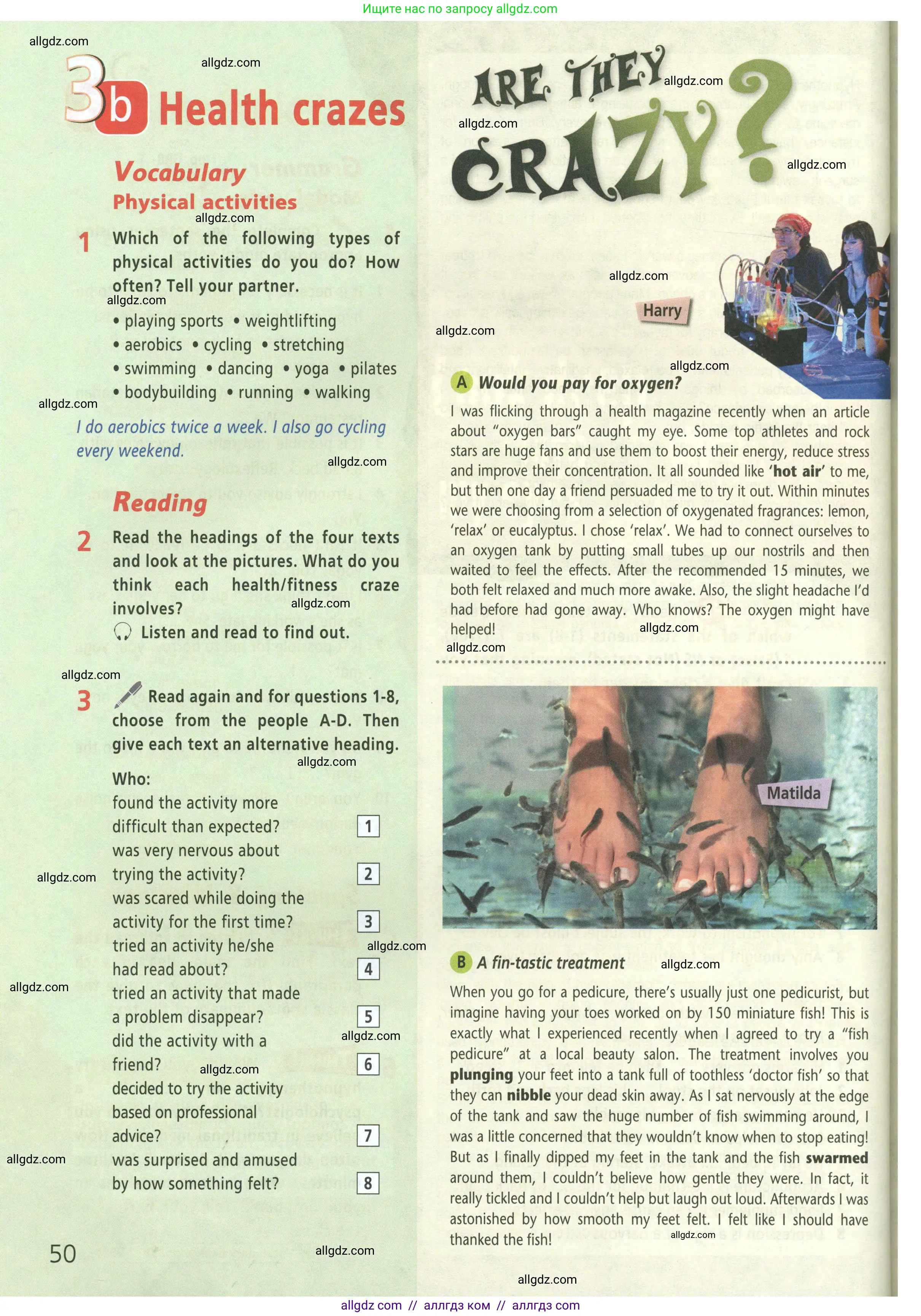 Английский язык (english), 9 класс Учебник (Student's book), авторы: Баранова Ксения Михайловна (Baranova Ksenia), Дули Дженни (Dooley Jenny), Копылова Виктория Викторовна (Kopylova Victoria), Мильруд Радислав Петрович (Millrood Radislav), Эванс Вирджиния (Evans Virginia), издательство Просвещение, Москва, 2023, белого цвета, страница 50