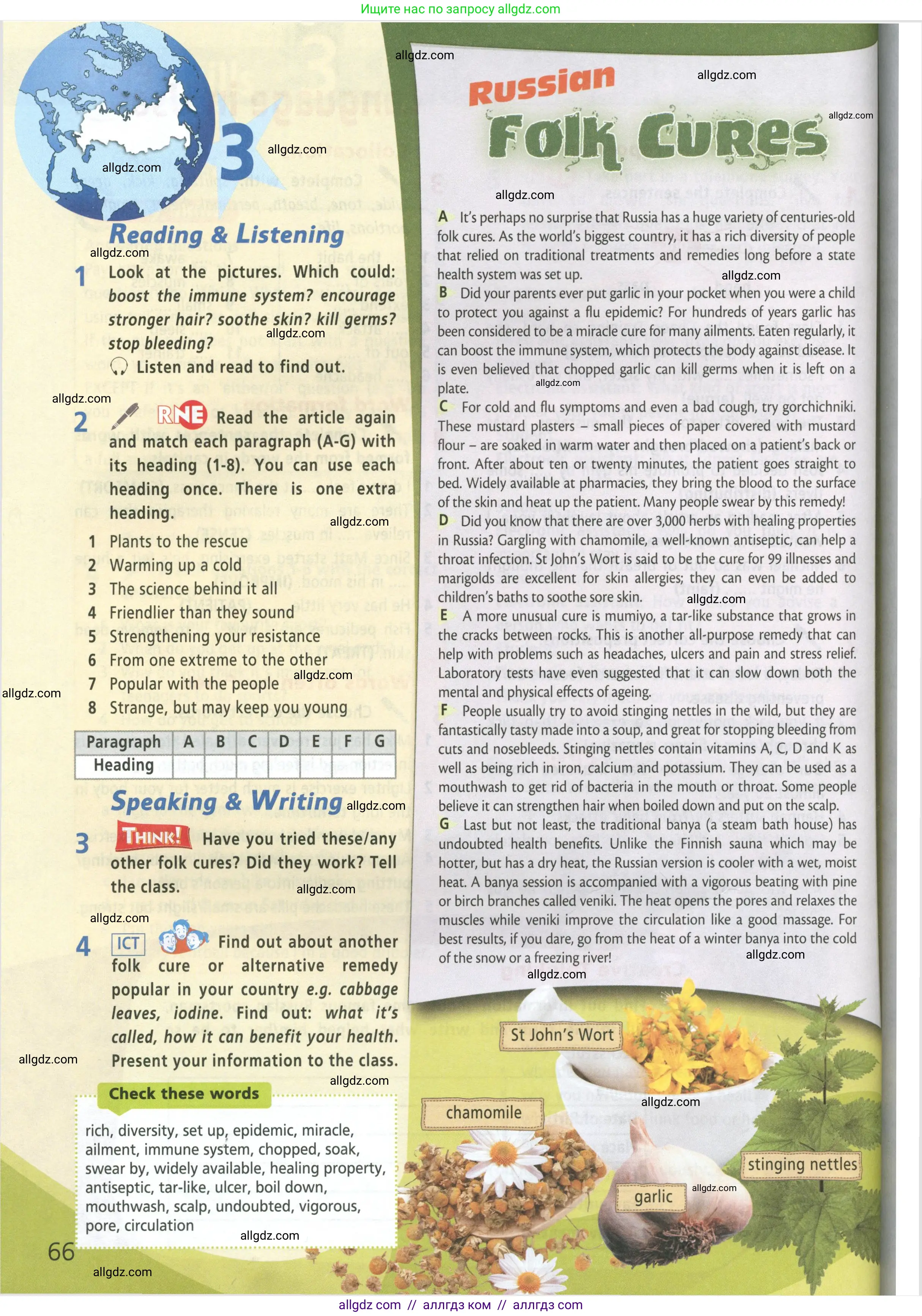 Английский язык (english), 9 класс Учебник (Student's book), авторы: Баранова Ксения Михайловна (Baranova Ksenia), Дули Дженни (Dooley Jenny), Копылова Виктория Викторовна (Kopylova Victoria), Мильруд Радислав Петрович (Millrood Radislav), Эванс Вирджиния (Evans Virginia), издательство Просвещение, Москва, 2023, белого цвета, страница 66