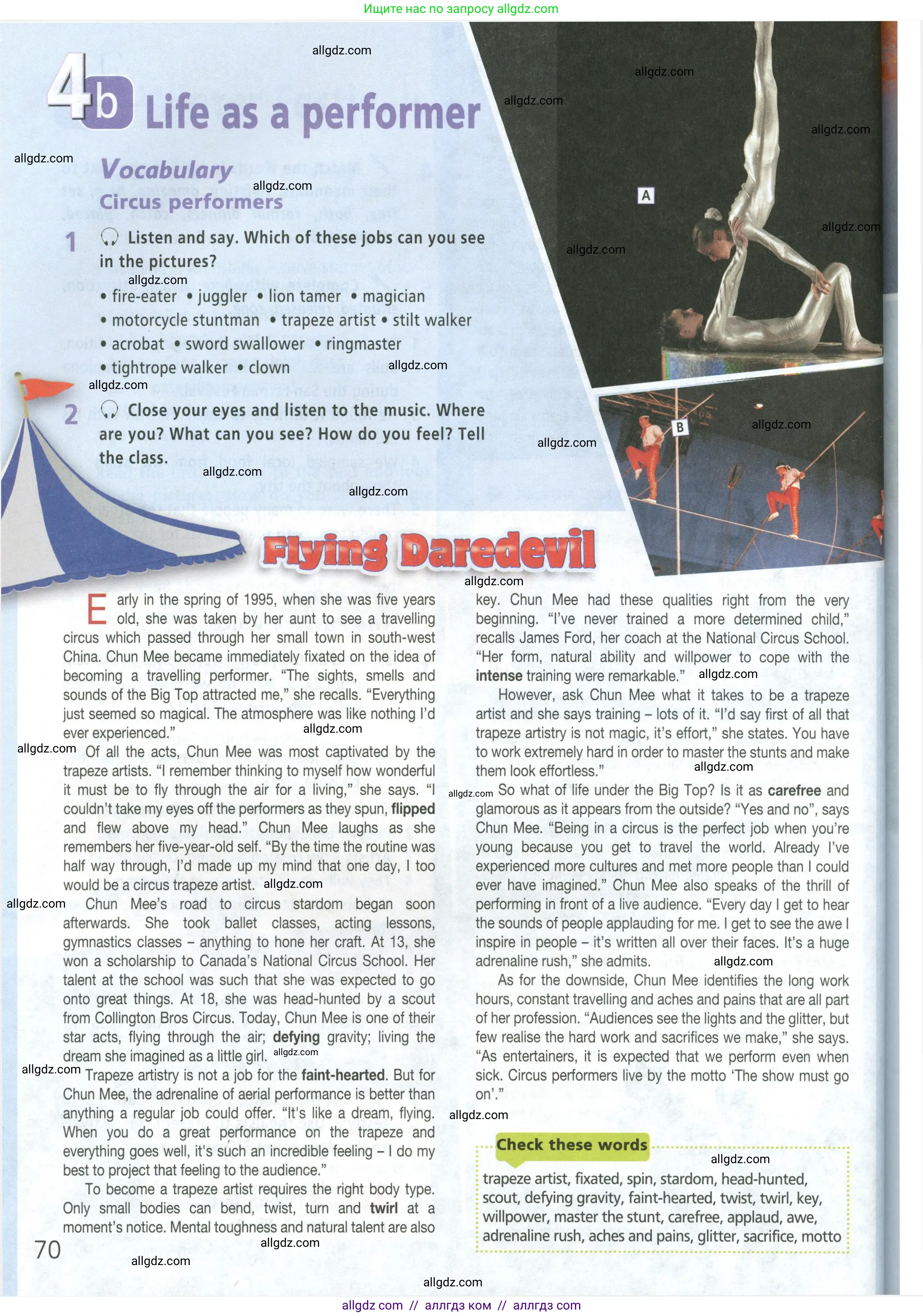 Английский язык (english), 9 класс Учебник (Student's book), авторы: Баранова Ксения Михайловна (Baranova Ksenia), Дули Дженни (Dooley Jenny), Копылова Виктория Викторовна (Kopylova Victoria), Мильруд Радислав Петрович (Millrood Radislav), Эванс Вирджиния (Evans Virginia), издательство Просвещение, Москва, 2023, белого цвета, страница 70