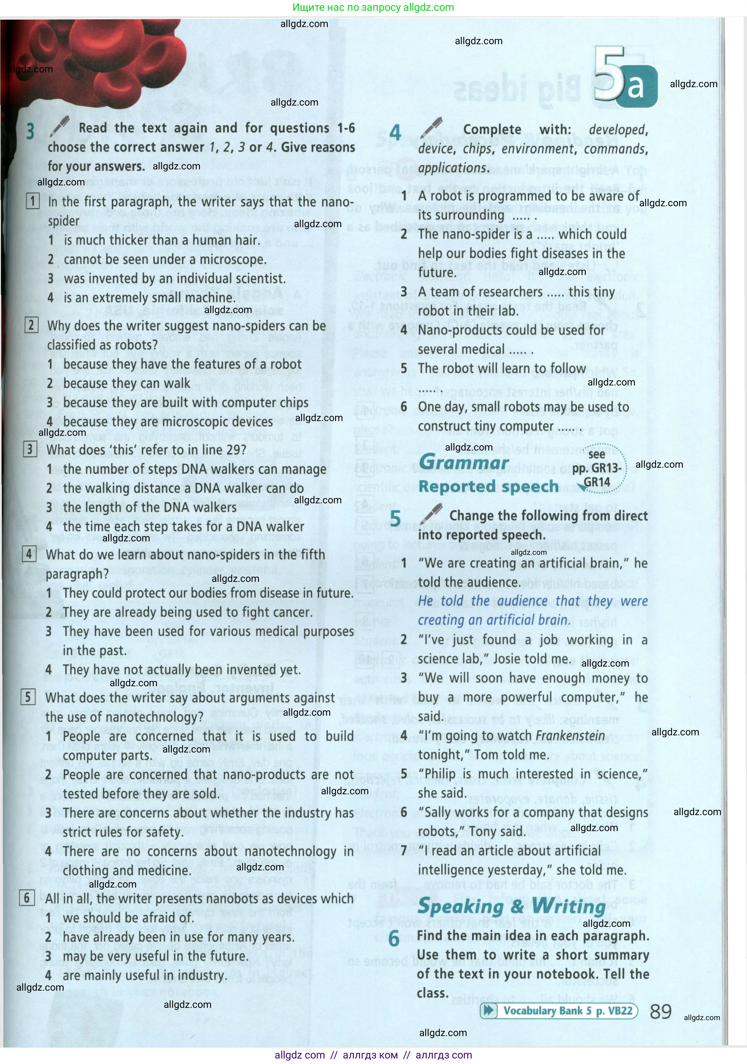 Английский язык (english), 9 класс Учебник (Student's book), авторы: Баранова Ксения Михайловна (Baranova Ksenia), Дули Дженни (Dooley Jenny), Копылова Виктория Викторовна (Kopylova Victoria), Мильруд Радислав Петрович (Millrood Radislav), Эванс Вирджиния (Evans Virginia), издательство Просвещение, Москва, 2023, белого цвета, страница 89