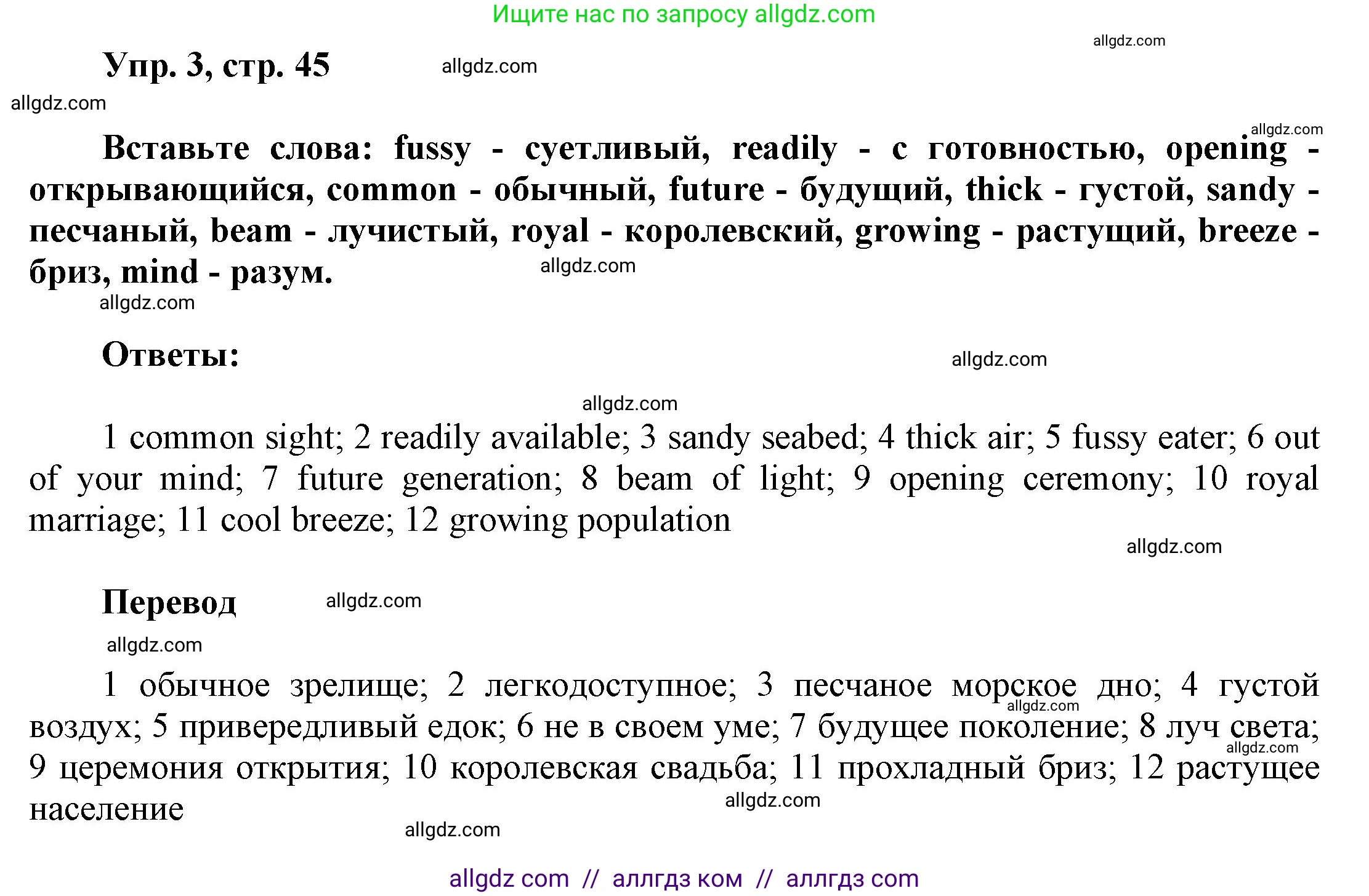 Английский язык (english), 9 класс Учебник (Student's book), авторы: Баранова Ксения Михайловна (Baranova Ksenia), Дули Дженни (Dooley Jenny), Копылова Виктория Викторовна (Kopylova Victoria), Мильруд Радислав Петрович (Millrood Radislav), Эванс Вирджиния (Evans Virginia), издательство Просвещение, Москва, 2023, белого цвета, страница 45, номер 3, Решение 2023-2027