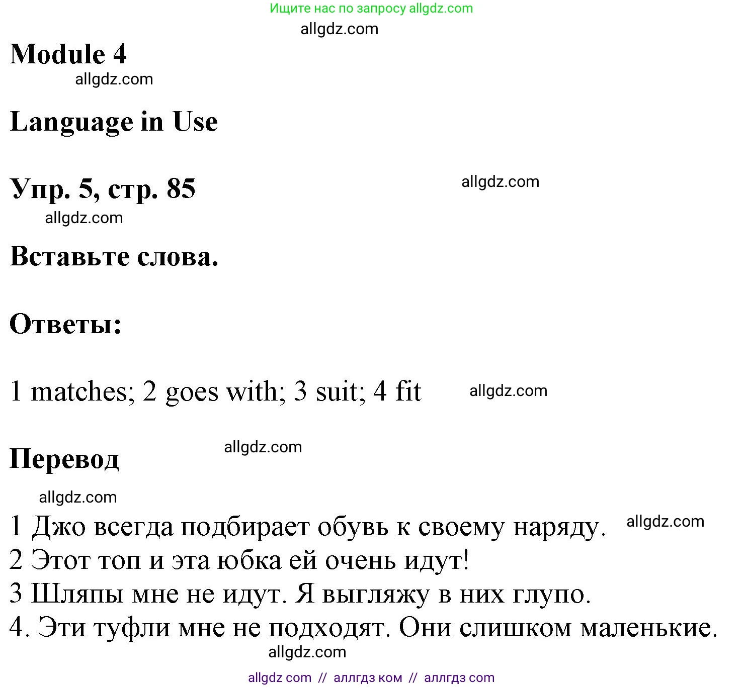 Английский язык (english), 9 класс Учебник (Student's book), авторы: Баранова Ксения Михайловна (Baranova Ksenia), Дули Дженни (Dooley Jenny), Копылова Виктория Викторовна (Kopylova Victoria), Мильруд Радислав Петрович (Millrood Radislav), Эванс Вирджиния (Evans Virginia), издательство Просвещение, Москва, 2023, белого цвета, страница 85, номер 5, Решение 2023-2027
