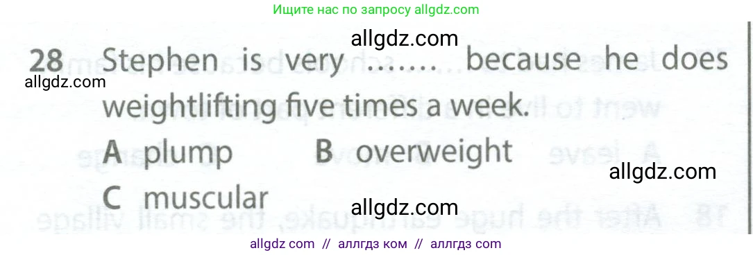 Английский язык (english), 9 класс контрольные задания (test booklet), авторы: Ваулина Юлия Евгеньевна (Vaulina Julia), Дули Дженни (Dooley Jenny), Подоляко Ольга Евгеньевна (Podolyako Olga), Эванс Вирджиния (Evans Virginia), издательство Просвещение, Москва, 2023, страница 6, номер 28, Условие 2024