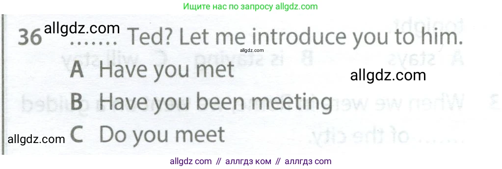 Английский язык (english), 9 класс контрольные задания (test booklet), авторы: Ваулина Юлия Евгеньевна (Vaulina Julia), Дули Дженни (Dooley Jenny), Подоляко Ольга Евгеньевна (Podolyako Olga), Эванс Вирджиния (Evans Virginia), издательство Просвещение, Москва, 2023, страница 6, номер 36, Условие 2024